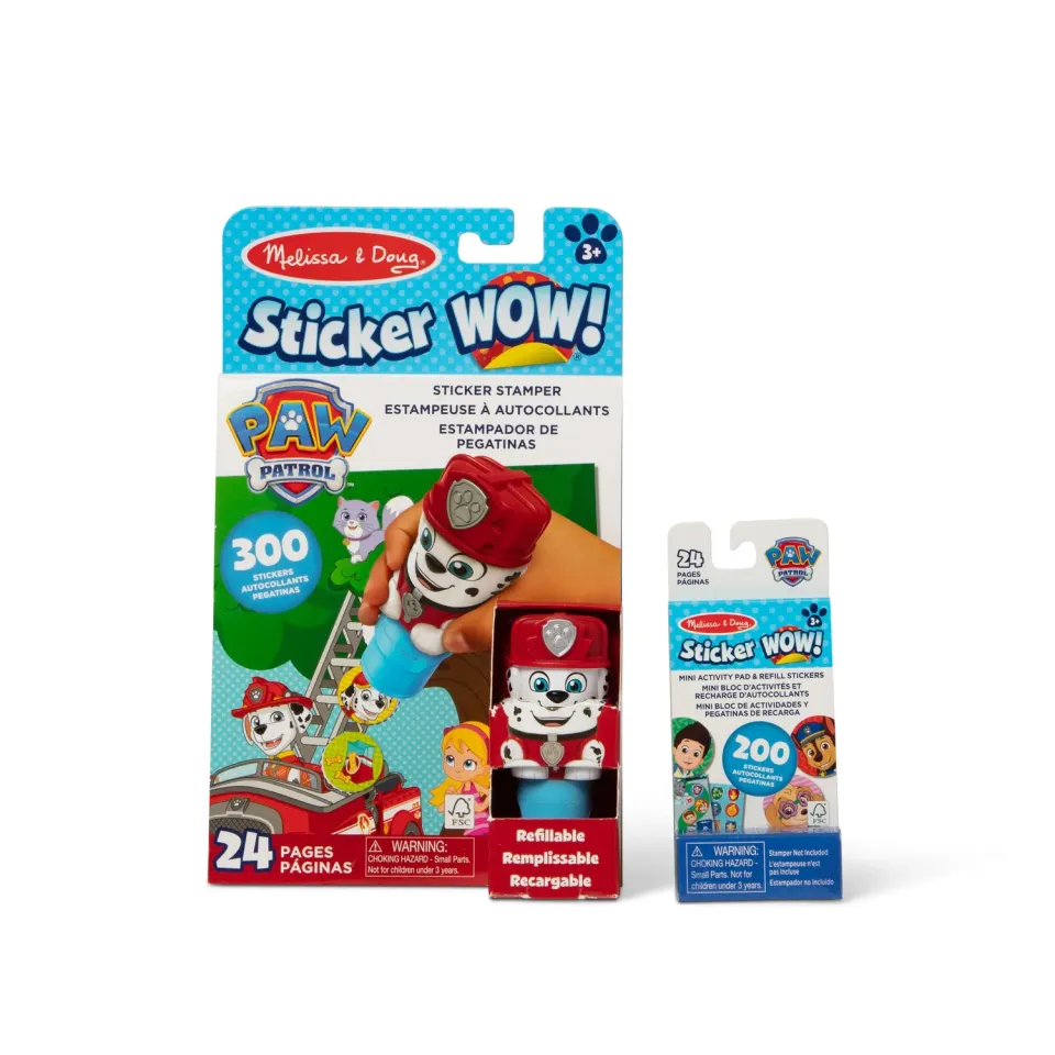 Melissa & Doug Sticker WOW Paw Patrol Sticker-Set Marshall