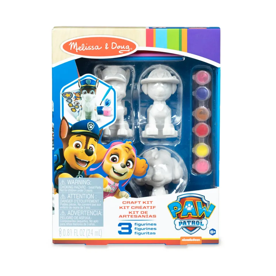 Melissa & Doug PAW Patrol Bastelset Figuren malen ab 6 Jahre