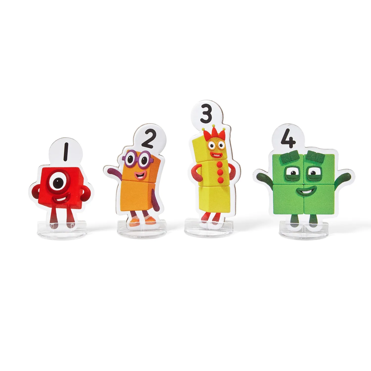 Learning Resources Numberblocks Wettlauf zum Musterpalast Brettspiel 91-teilig