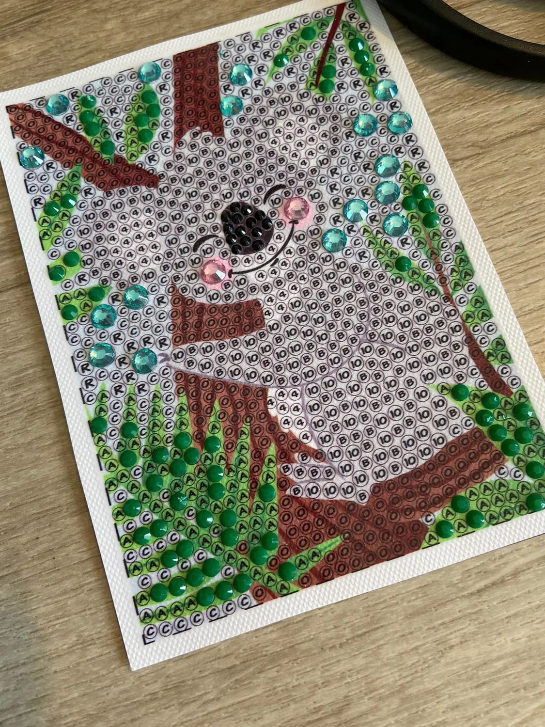 Buki Be Teens DP002 Glitzerbild Traditionell