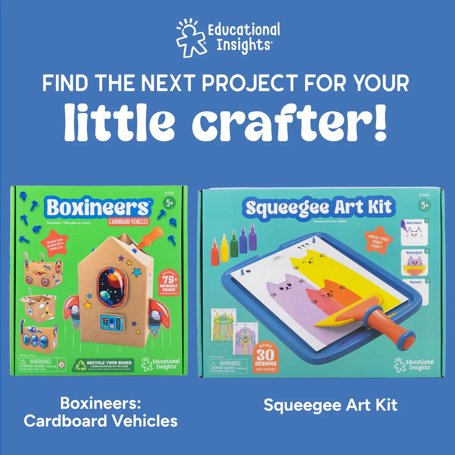 Learning Resources Boxineers Papptiere Bastelset ab 5 Jahren