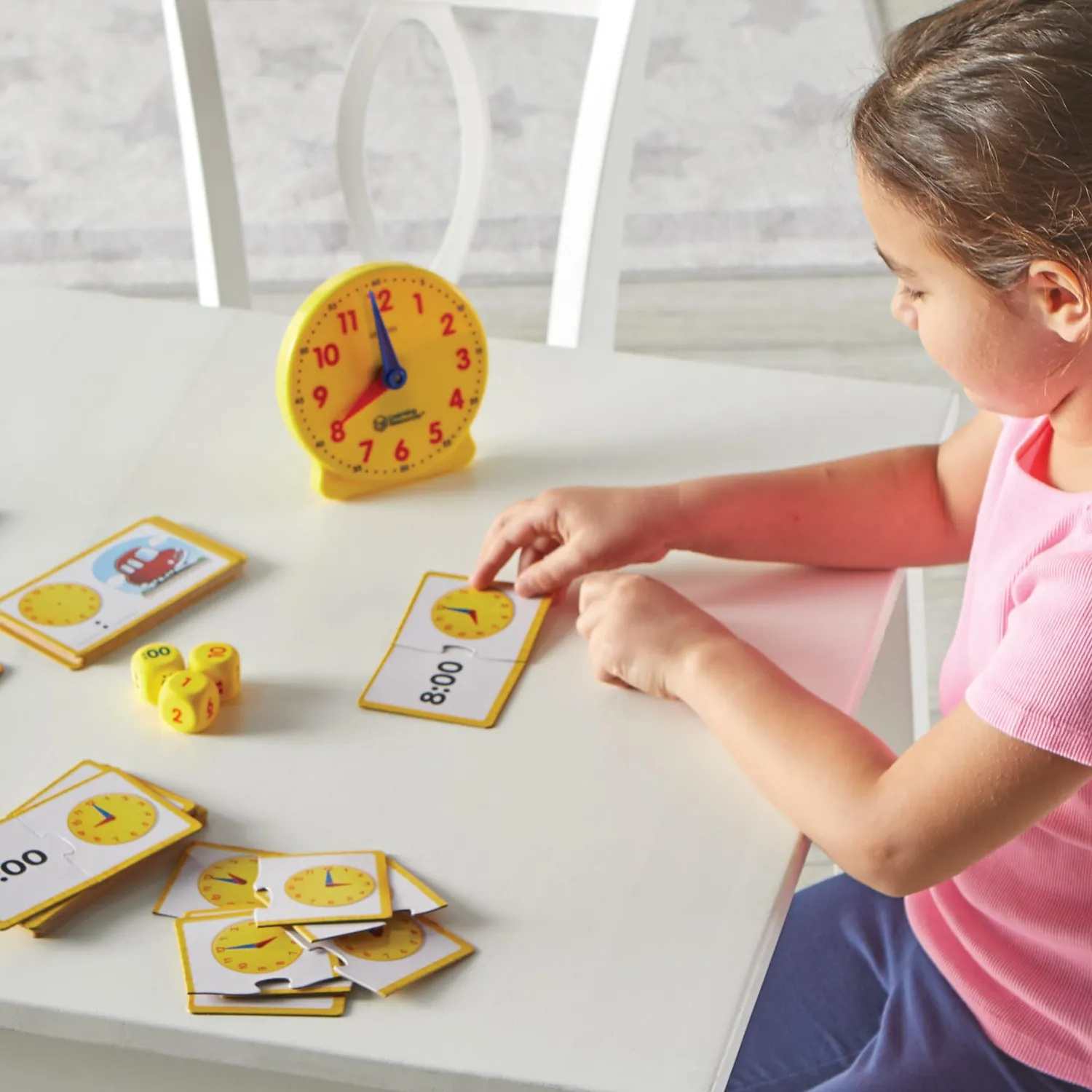 Learning Resources Zeit Spielset Uhr lernen analog digital