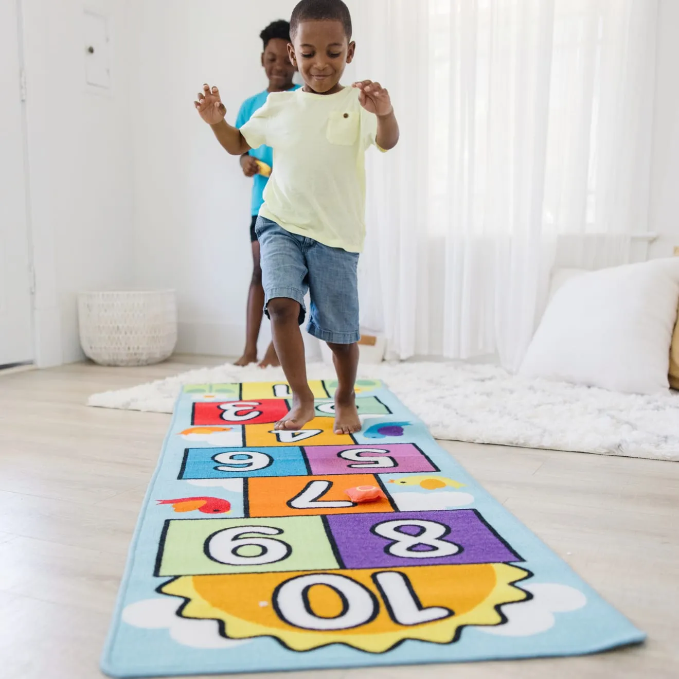Melissa & Doug Hop & Count Hopscotch Rug Hüpfteppich