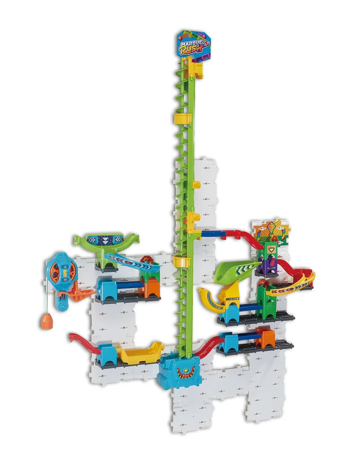 VTech Marble Rush Free Fall Vertikales Set Kugelbahn 93-tlg ab 6 Jahren