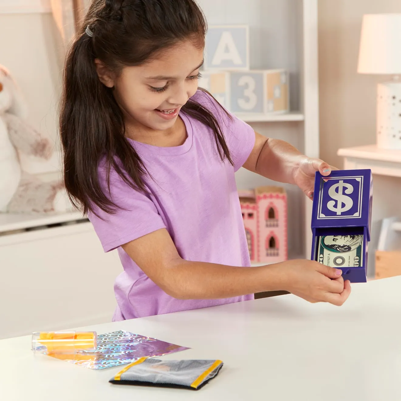 Melissa & Doug Magic Hocus Pocus Zauberkasten 12-teilig ab 4 Jahren