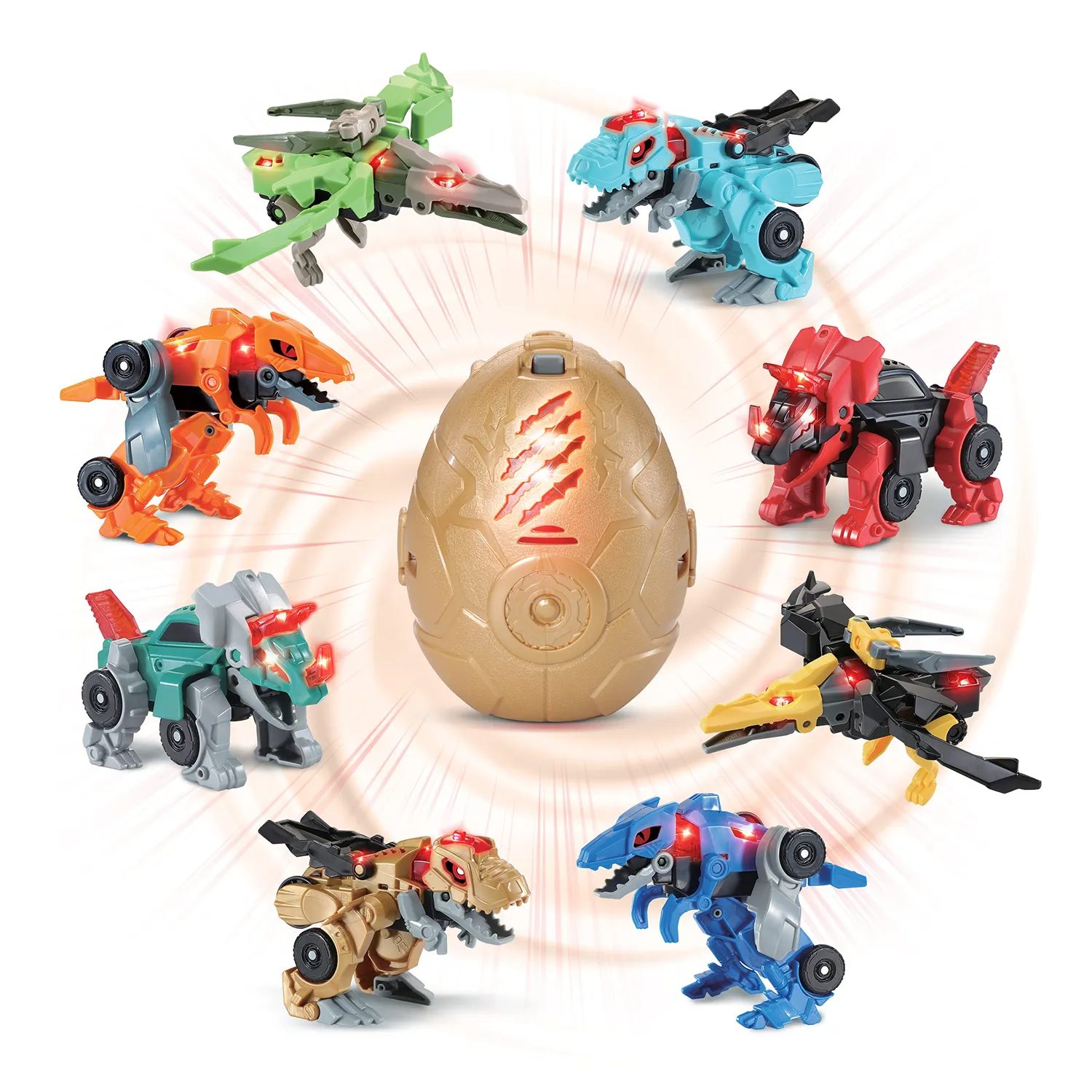 Vtech Switch and Go Dinos Surprise Ei Spielzeug 2-Pack mit Sound