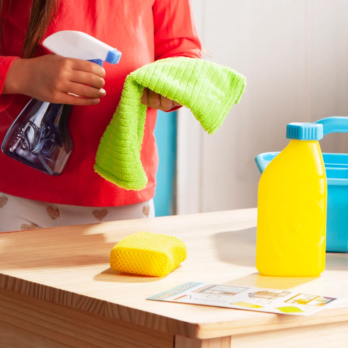 Melissa & Doug Let's Play House Spray Squirt Squeegee Putzset 9-tlg
