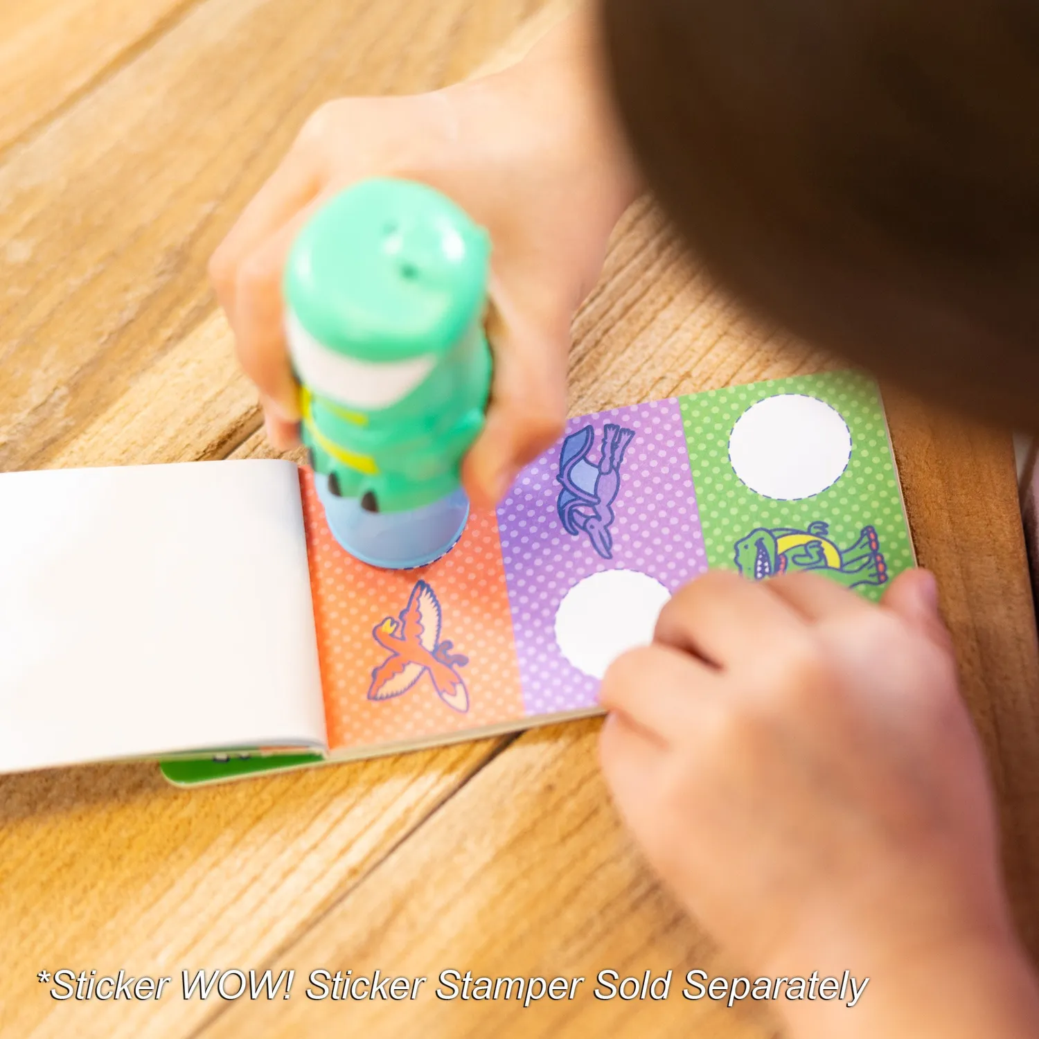 Melissa & Doug Sticker WOW Dinosaur Stickerheft Nachfüllung 200 Sticker