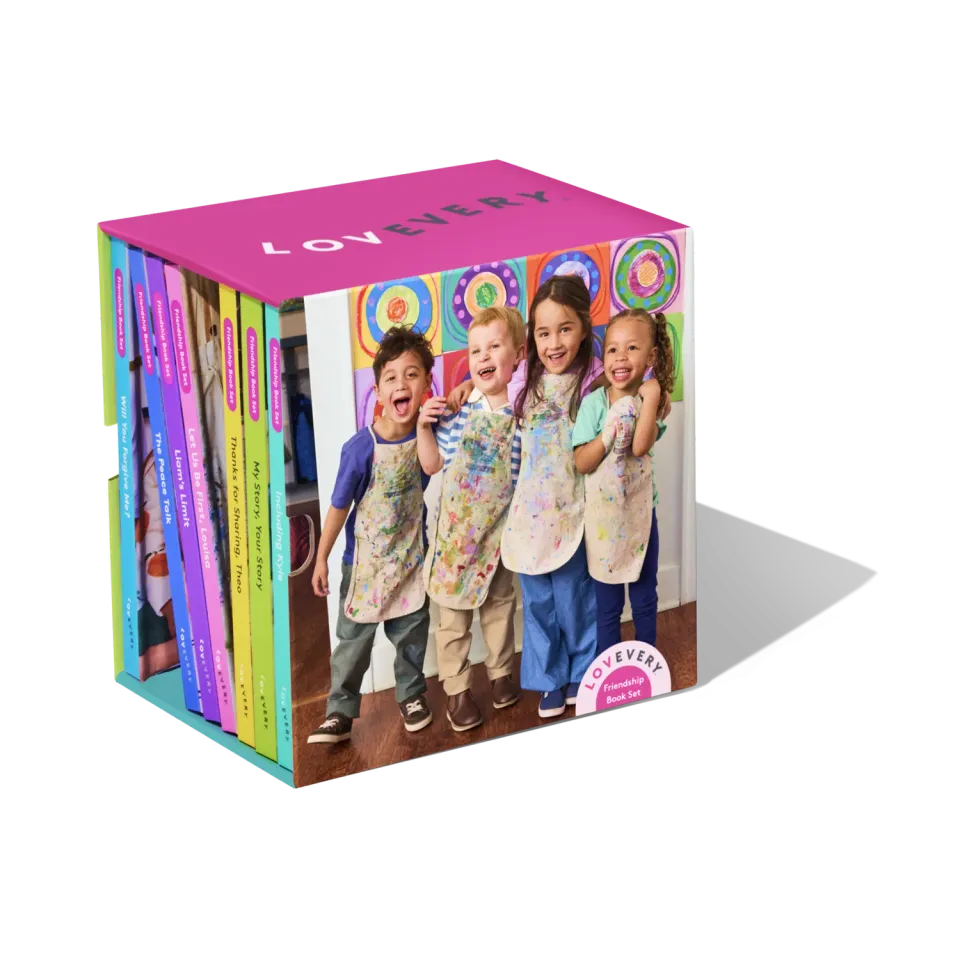 Lovevery Friendship Book Set Kinderbücher 3er Freundschaft