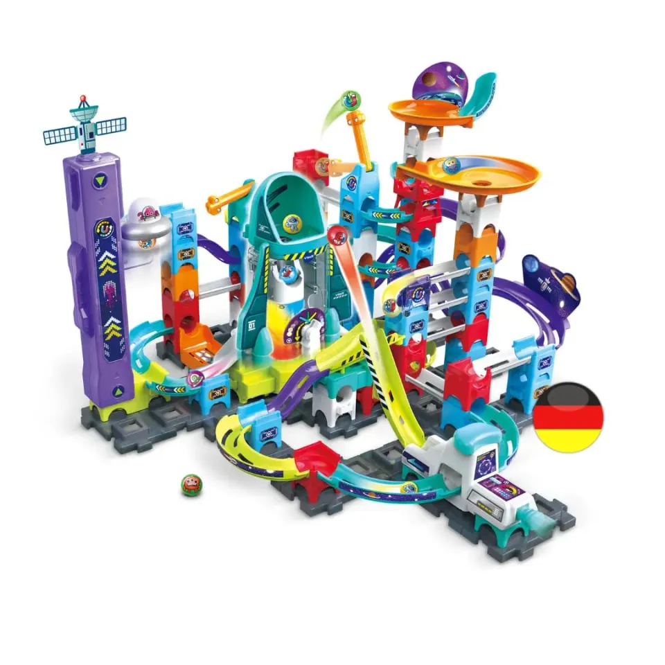 VTech Marble Rush Space Magnetic XL300 E Murmelbahn 115 Teile magnetisch