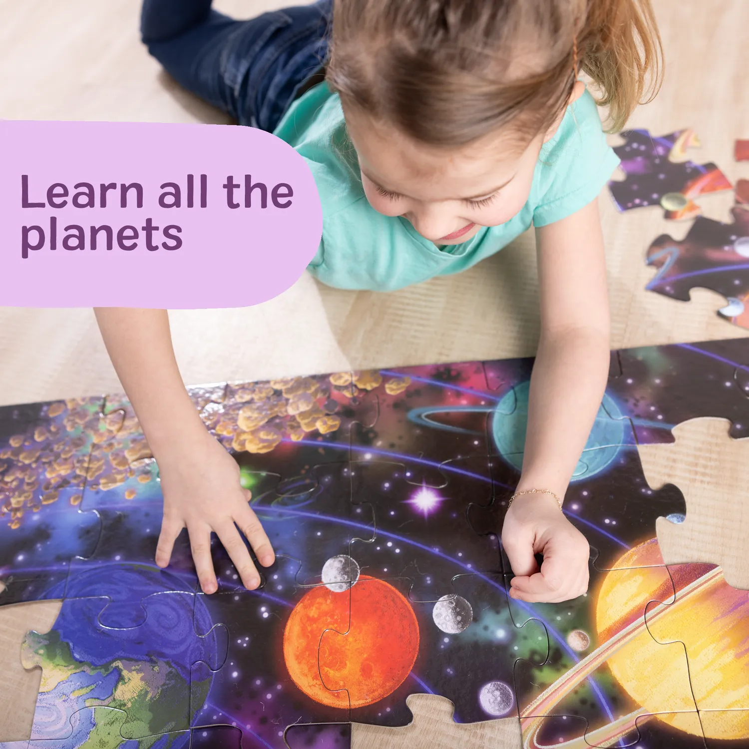 Melissa and Doug Sonnensystem Bodenpuzzle 48 Teile