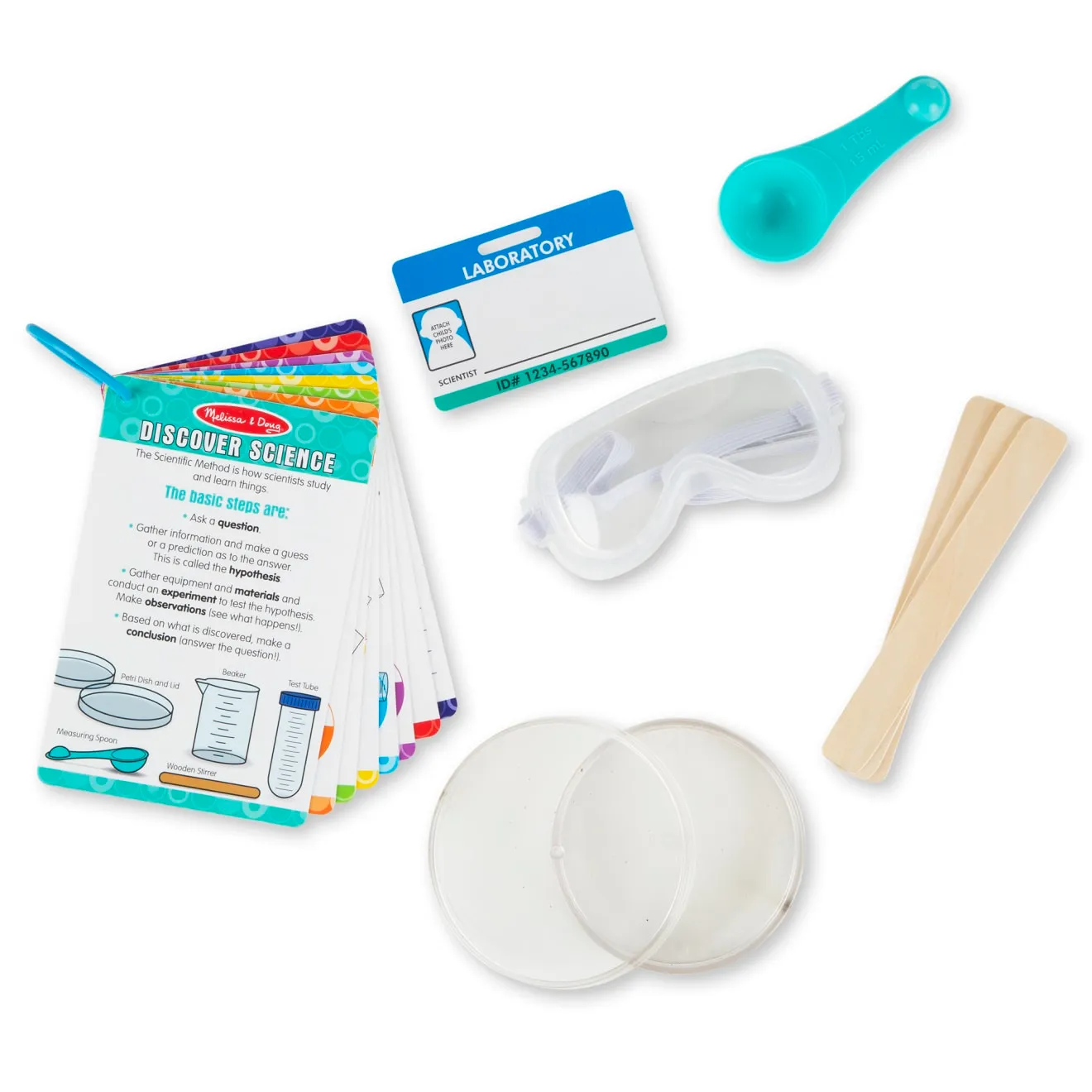Melissa & Doug Scientist Rollenspielset Kittel 5-8 Jahre