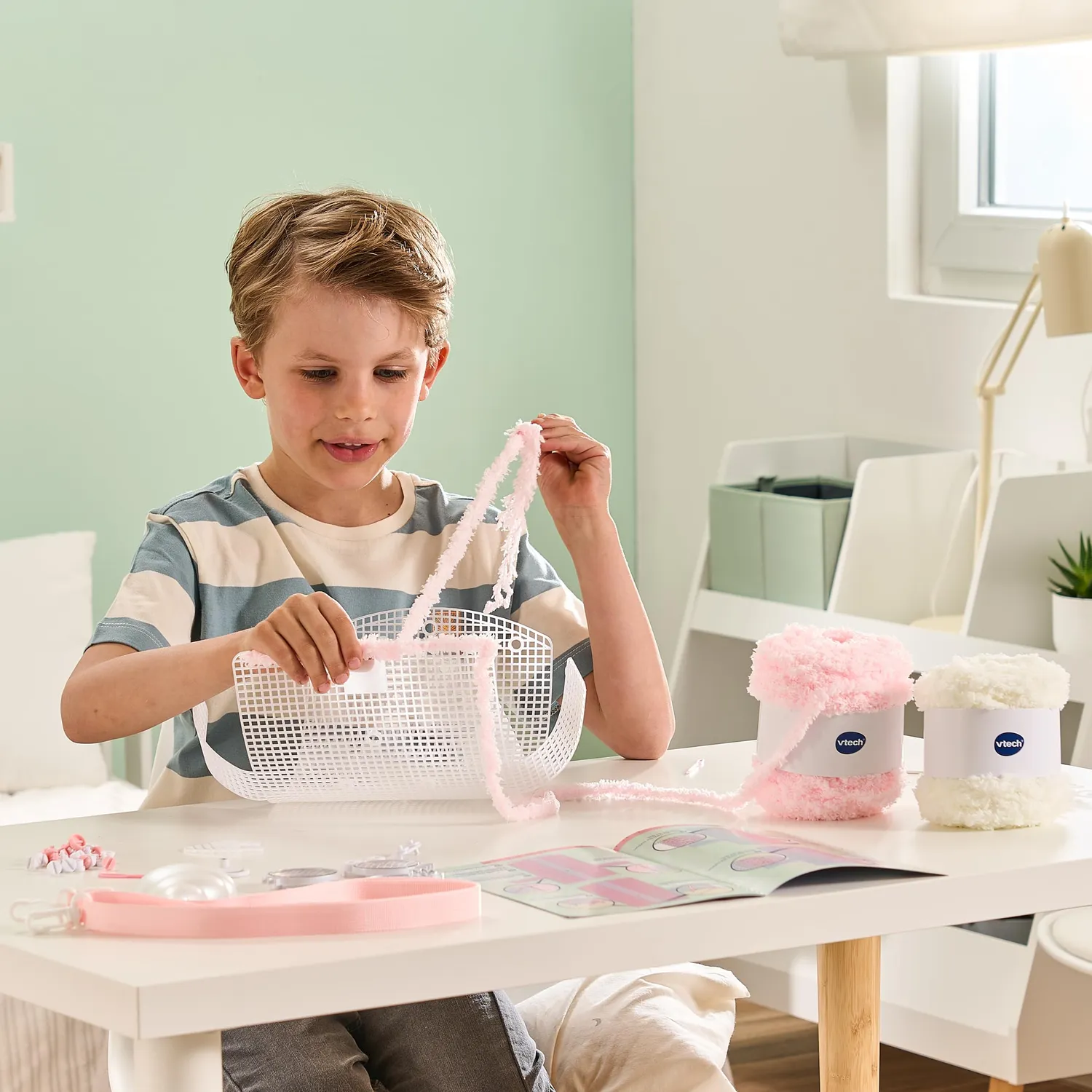 VTech Kid'Couture Einhorn-Handtasche DIY-Stickset mit Licht