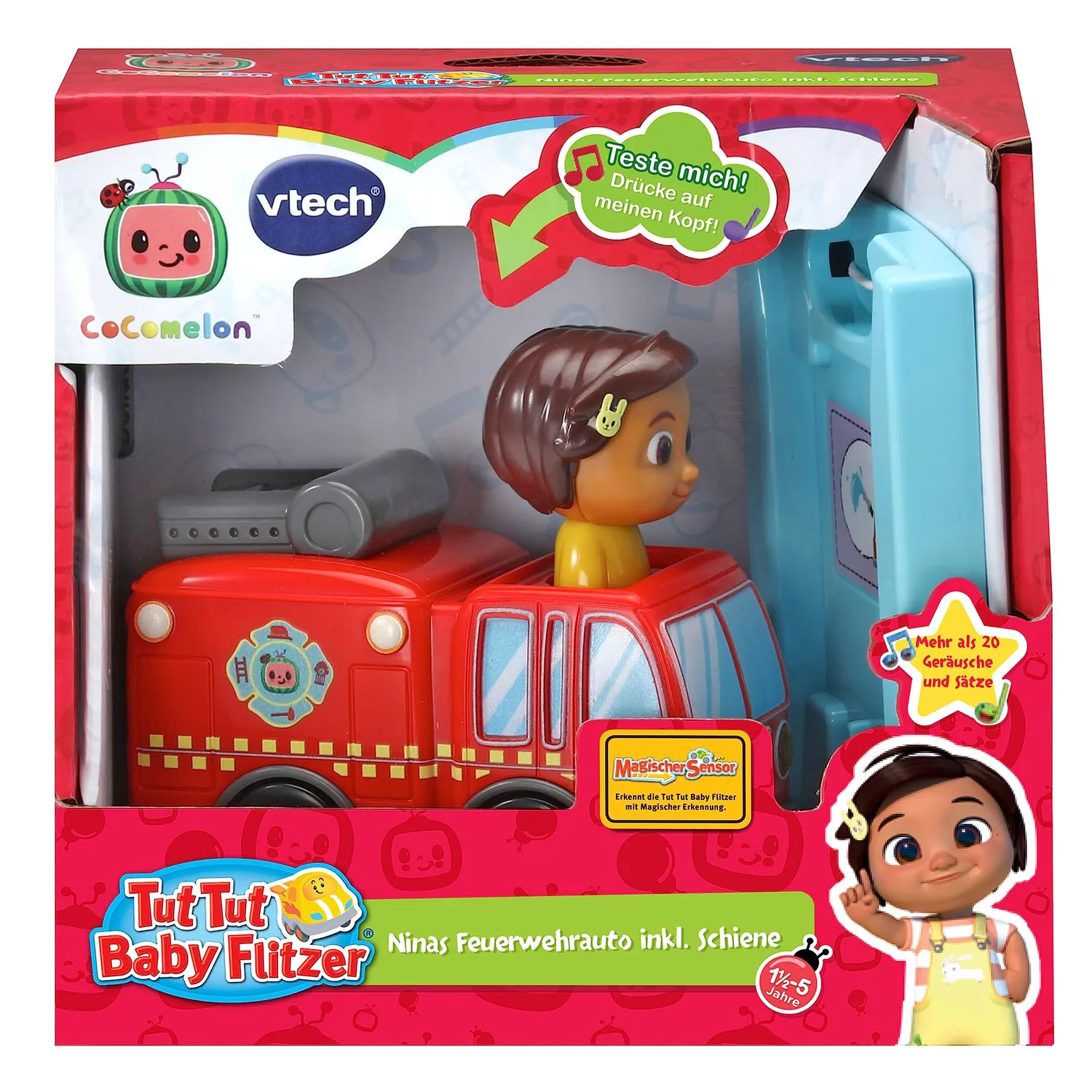 Vtech Tut Tut Baby Flitzer Feuerwehrauto CoComelon mit Nina