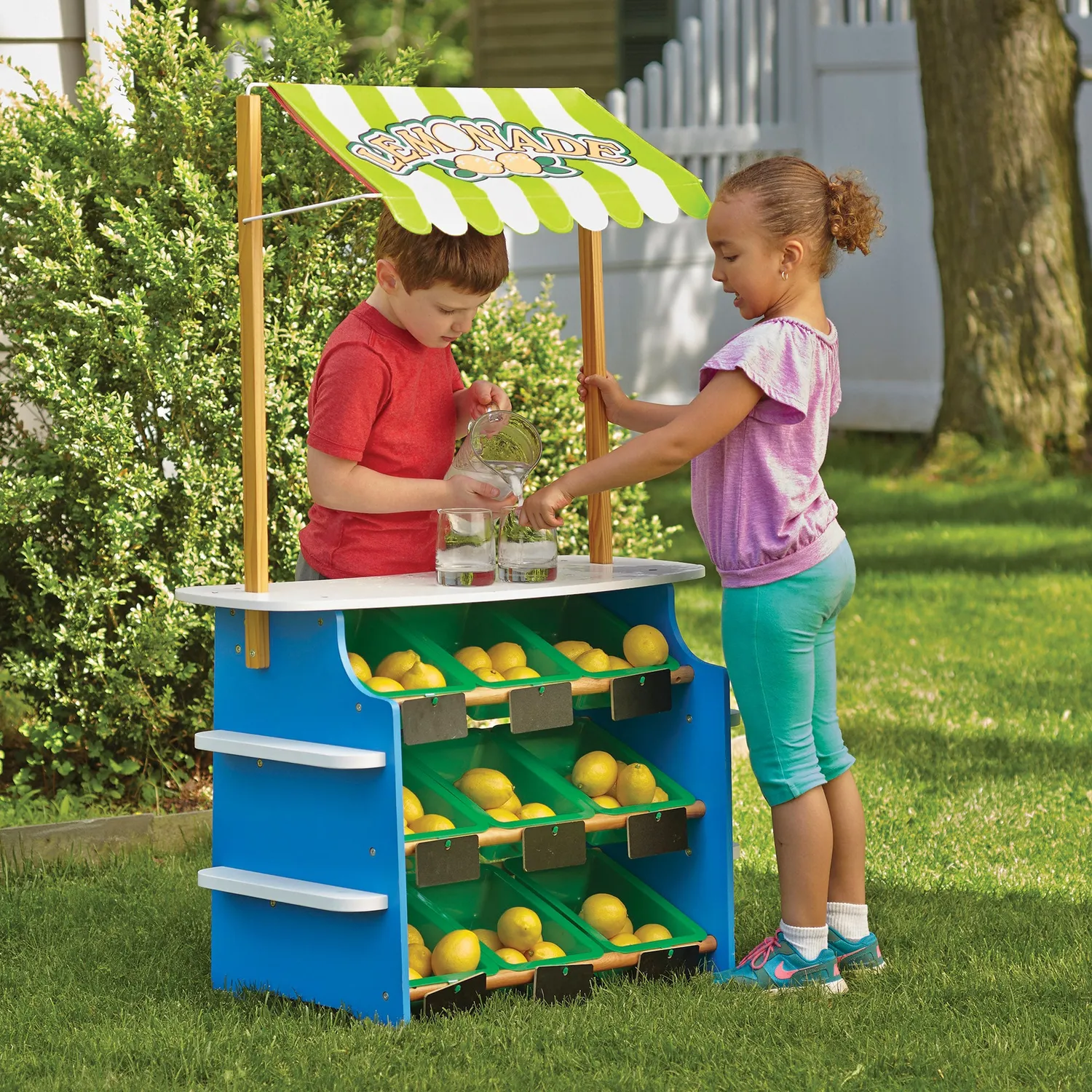 Melissa & Doug Kaufladen Limonadenstand Holz 2in1 ab 3 Jahren