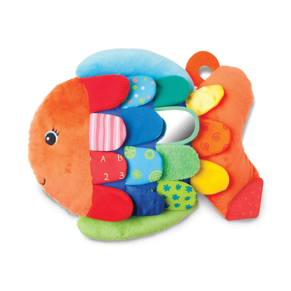 Melissa & Doug K's Kids Flip Fish Baby-Spielzeug Stoff ab Geburt