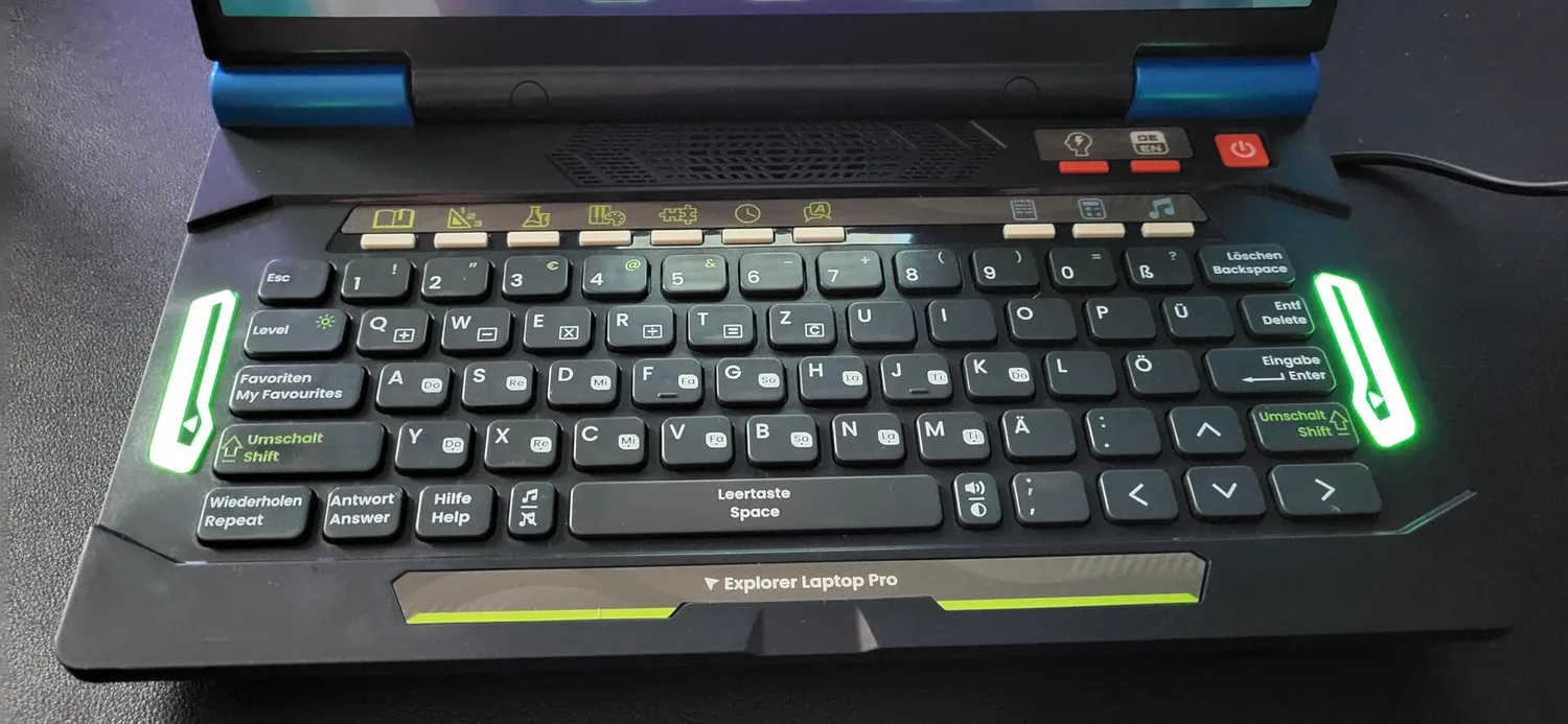 VTech Explorer Laptop Pro Lerncomputer 164 Spiele Deutsch