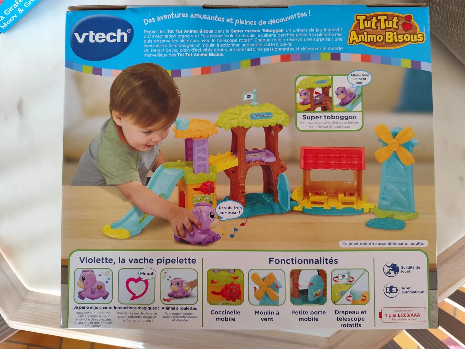 VTech Tut Tut Animo Bisous Super Haus Rutsche französisch