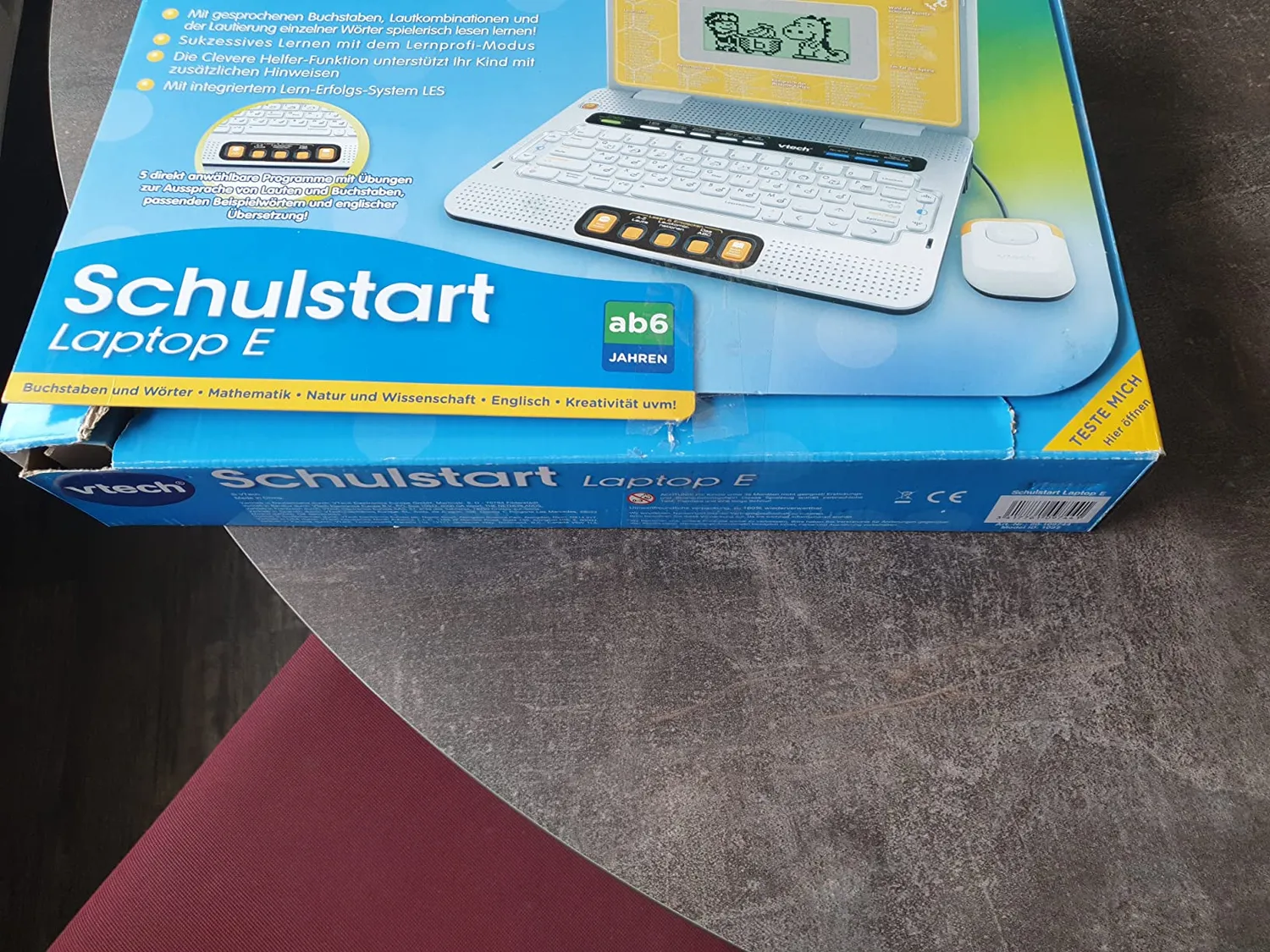 VTech Schulstart Laptop E Kinderlaptop 160 Spiele zweisprachig