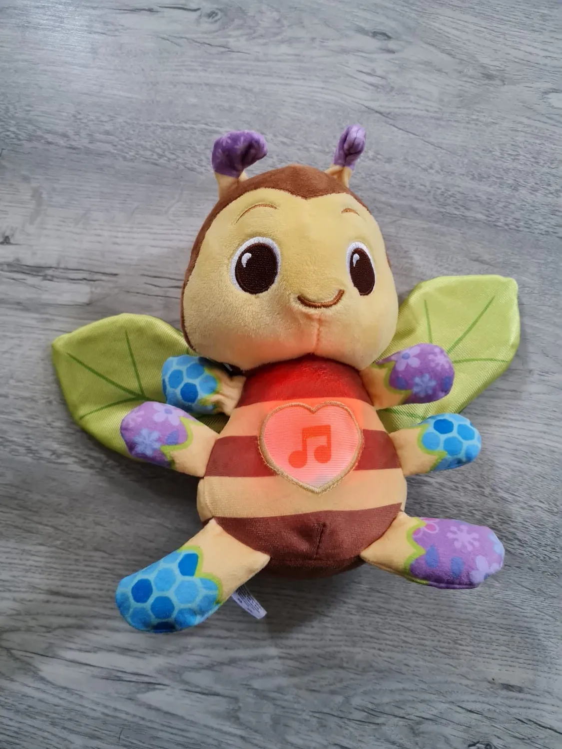 VTech Baby Musik-Kuschelbiene Plüsch Handpuppe 3-24 Monate