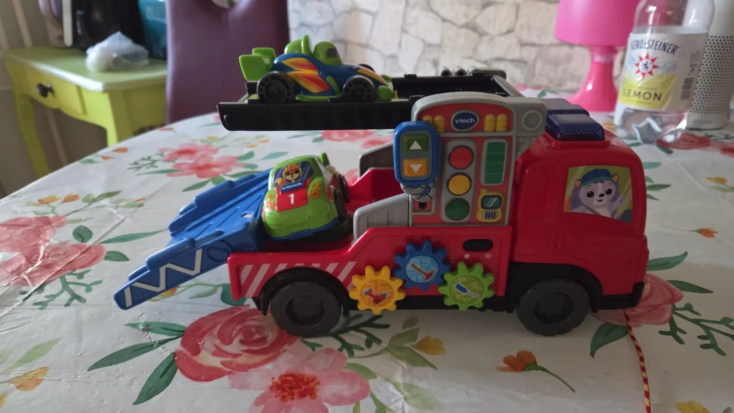 VTech Baby Autotransporter Abschleppwagen mit 2 Autos