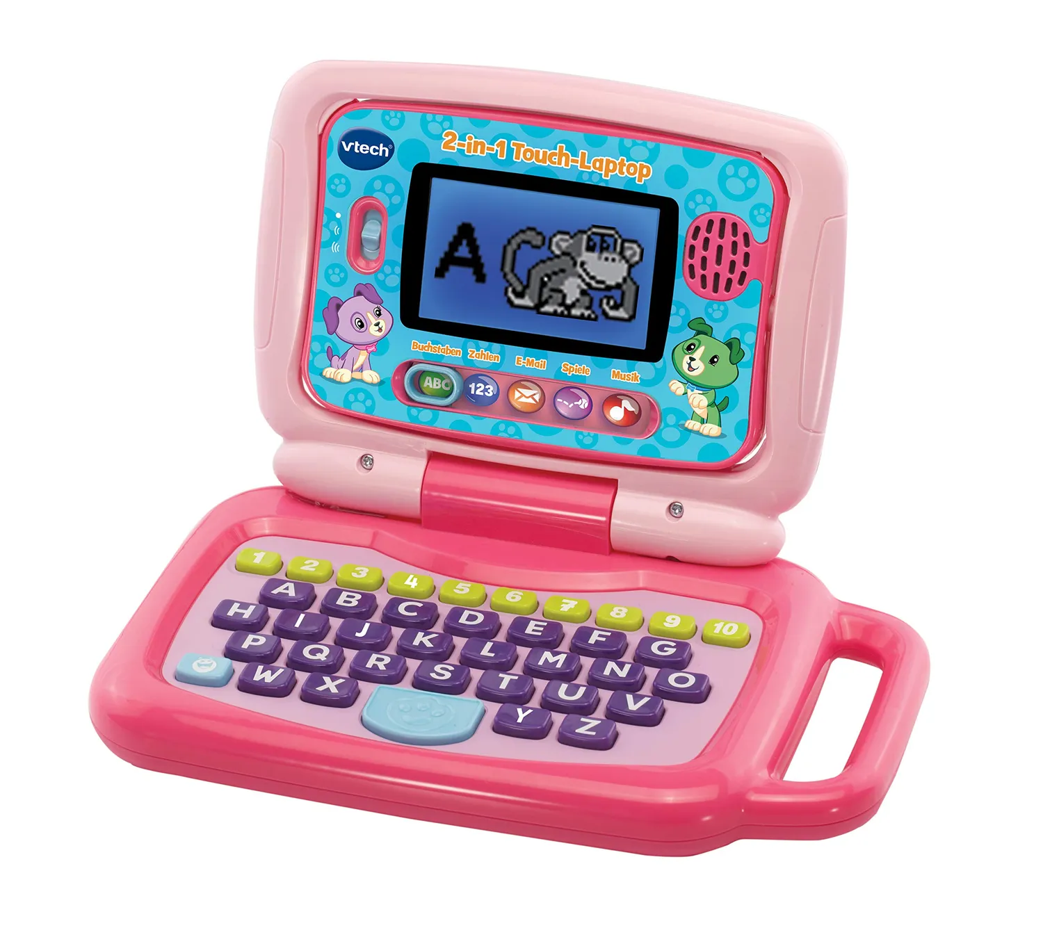 VTech 2-in-1 Touch-Laptop Lerncomputer Mehrfarbig Touchscreen