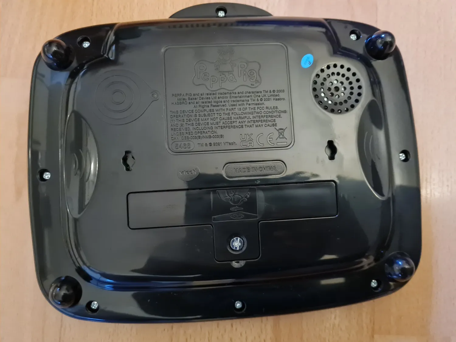 VTech Peppa Lerntablet Kindertablet 2-5 Jahre mit 26 Tasten