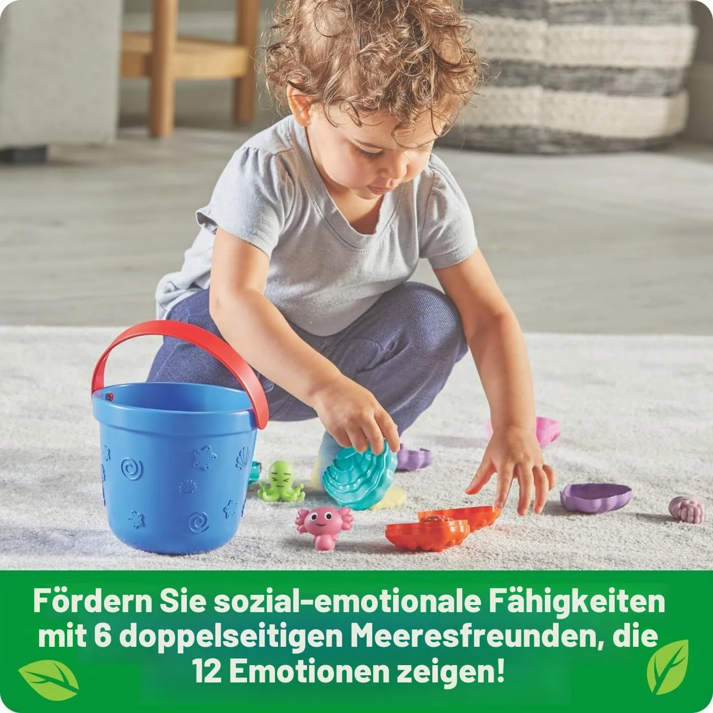 Learning Resources Emotionale Ozean-Muscheln Sensorikspielzeug