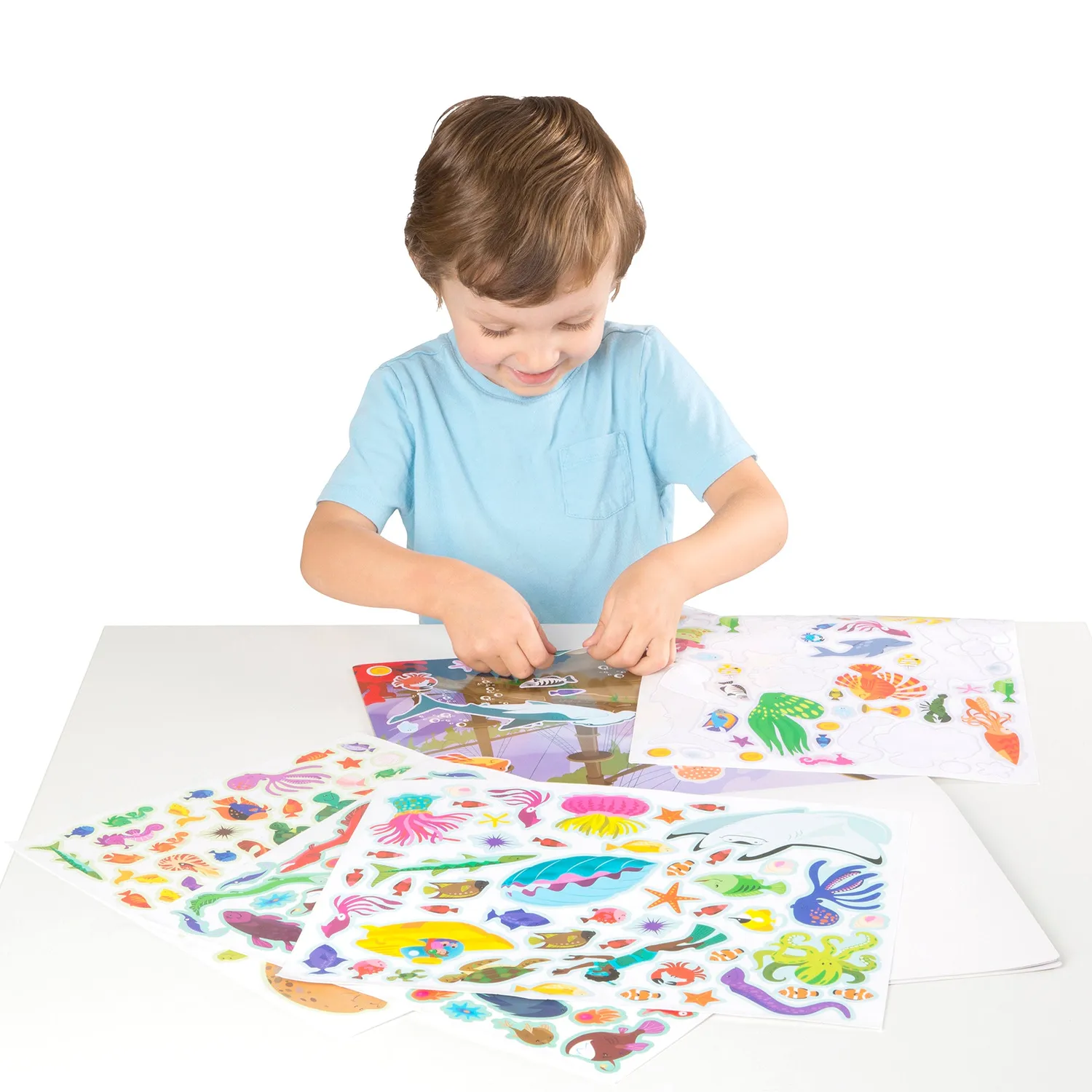 Melissa & Doug Reusable Sticker Pad Sticker 3er-Set