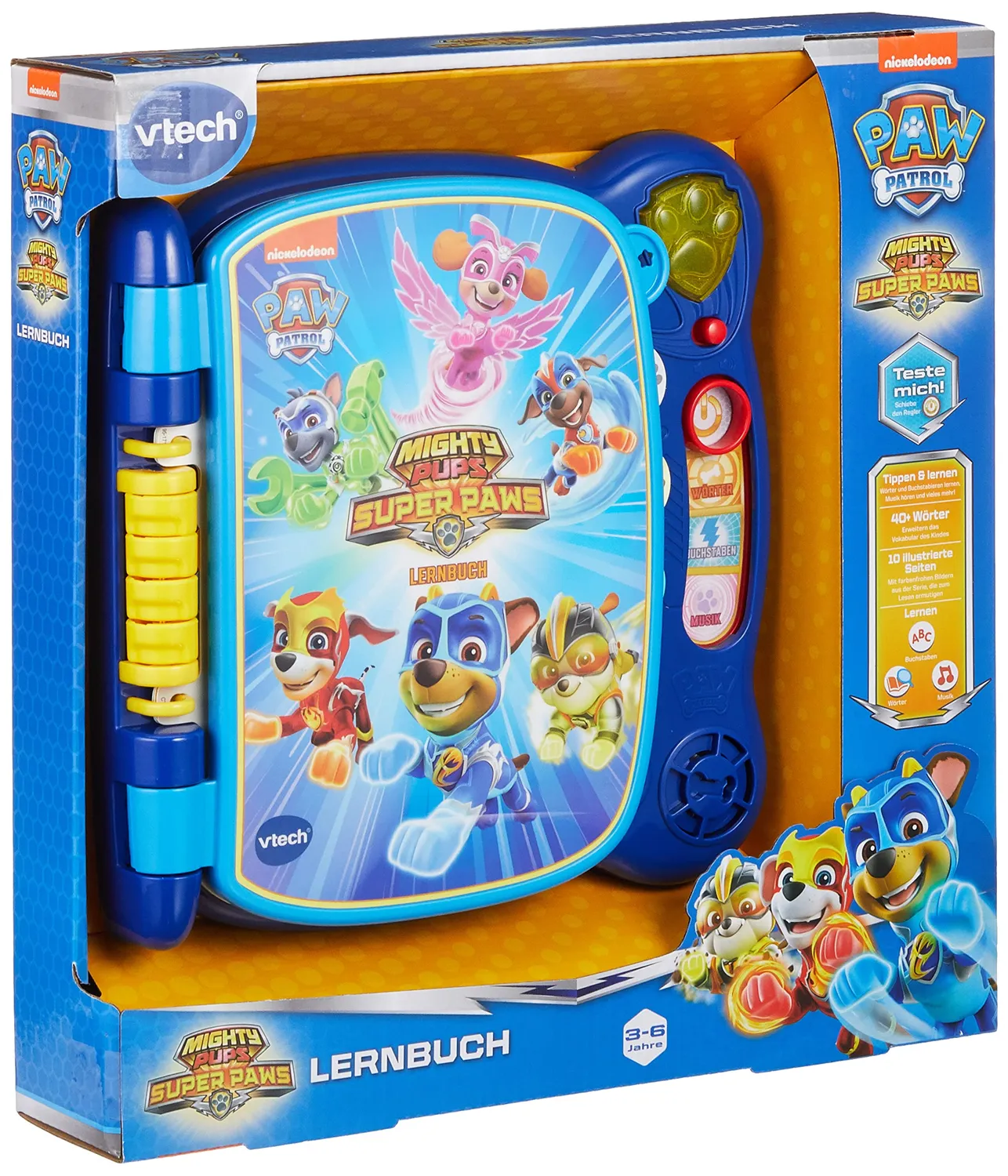 VTech Mighty Pups Lernbuch Paw Patrol interaktiv 3-6 Jahre