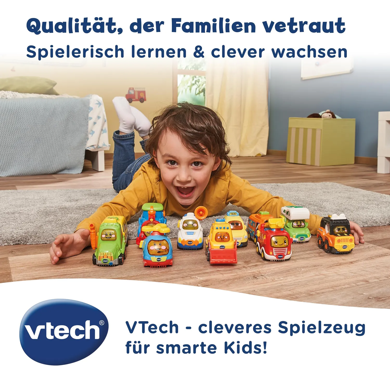 Vtech Tut Tut Baby Flitzer Parkgarage Spielzeug mit Abschleppwagen