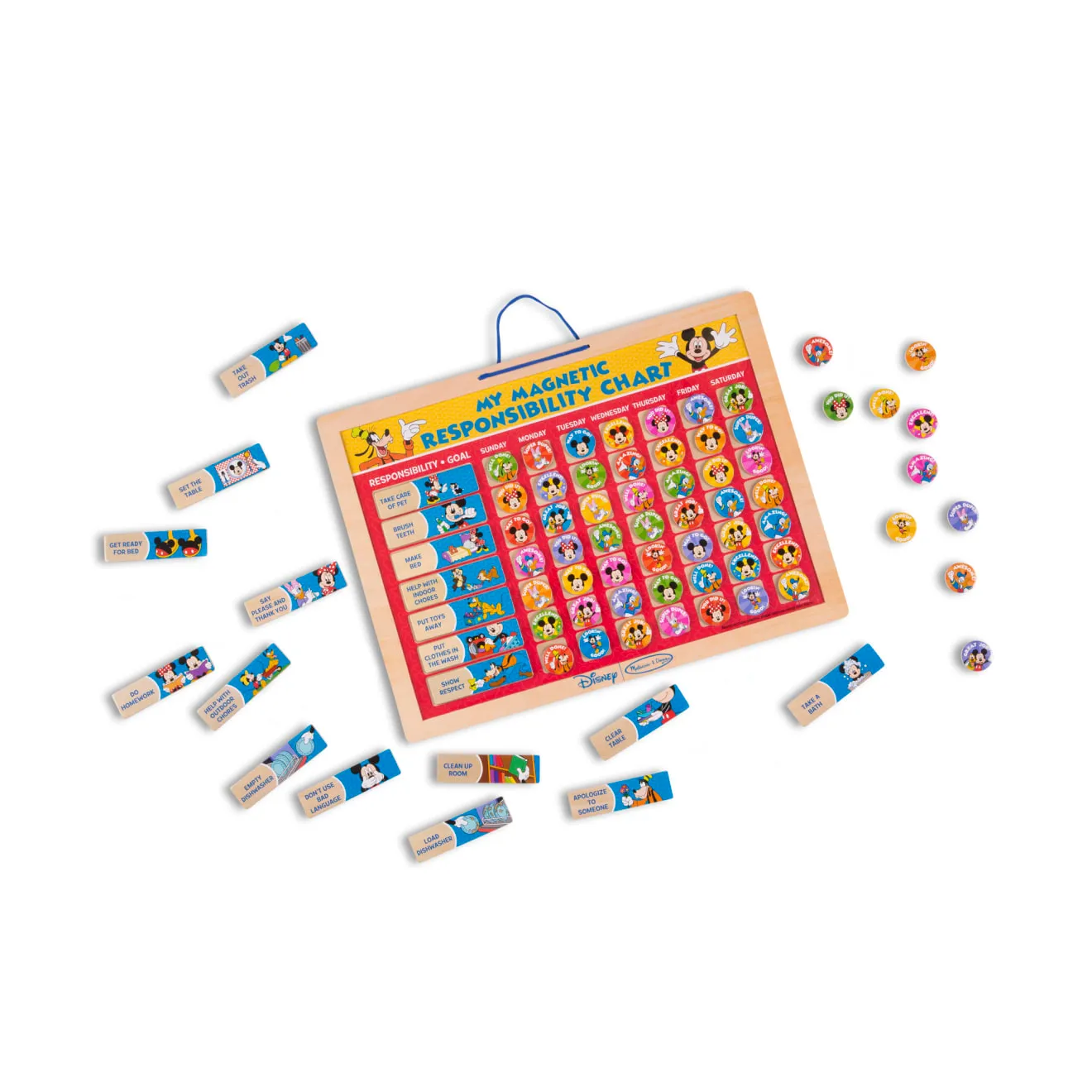Melissa & Doug Mickey Mouse Magnettafel Belohnung 90 Magnete
