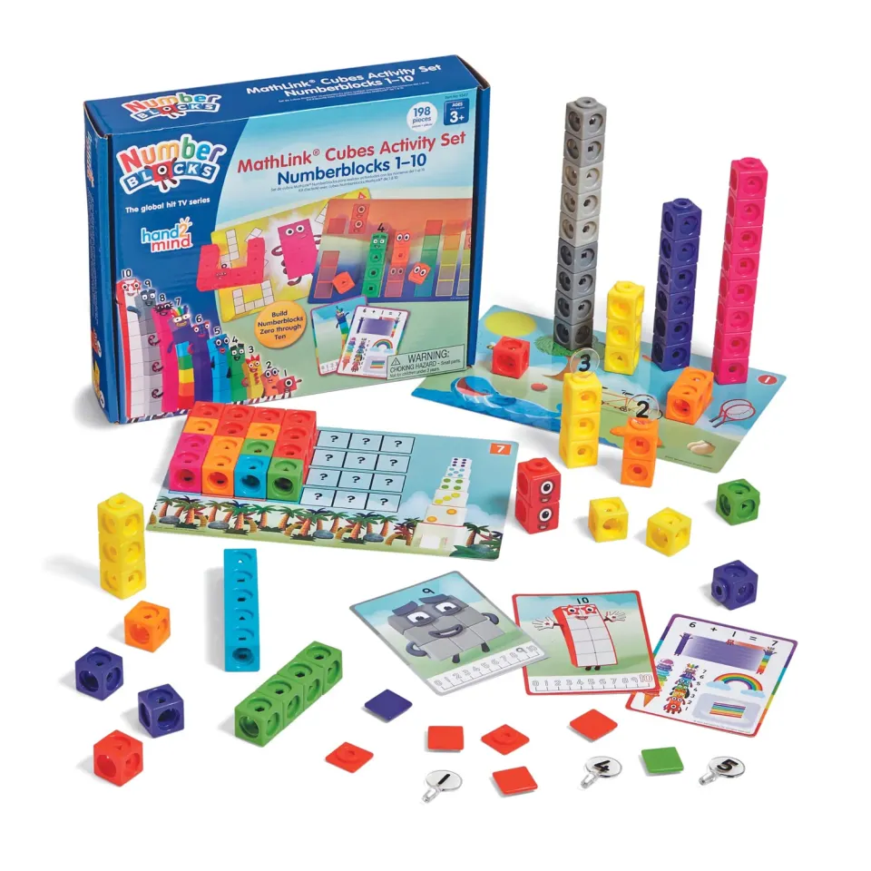 Learning Resources Numberblocks MathLink 1-10 Aktivitätsset Vorschule