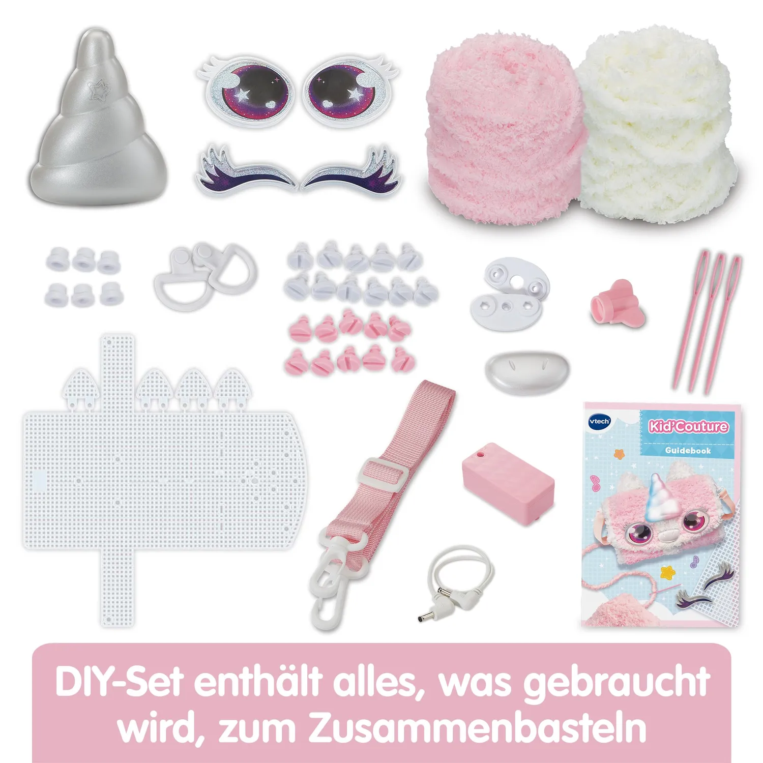 VTech Kid'Couture Einhorn-Handtasche DIY-Stickset mit Licht