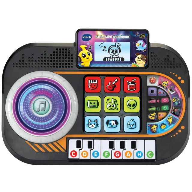 VTech Mini-Mischpult DJ-Pult Turntable für Kinder 3-7