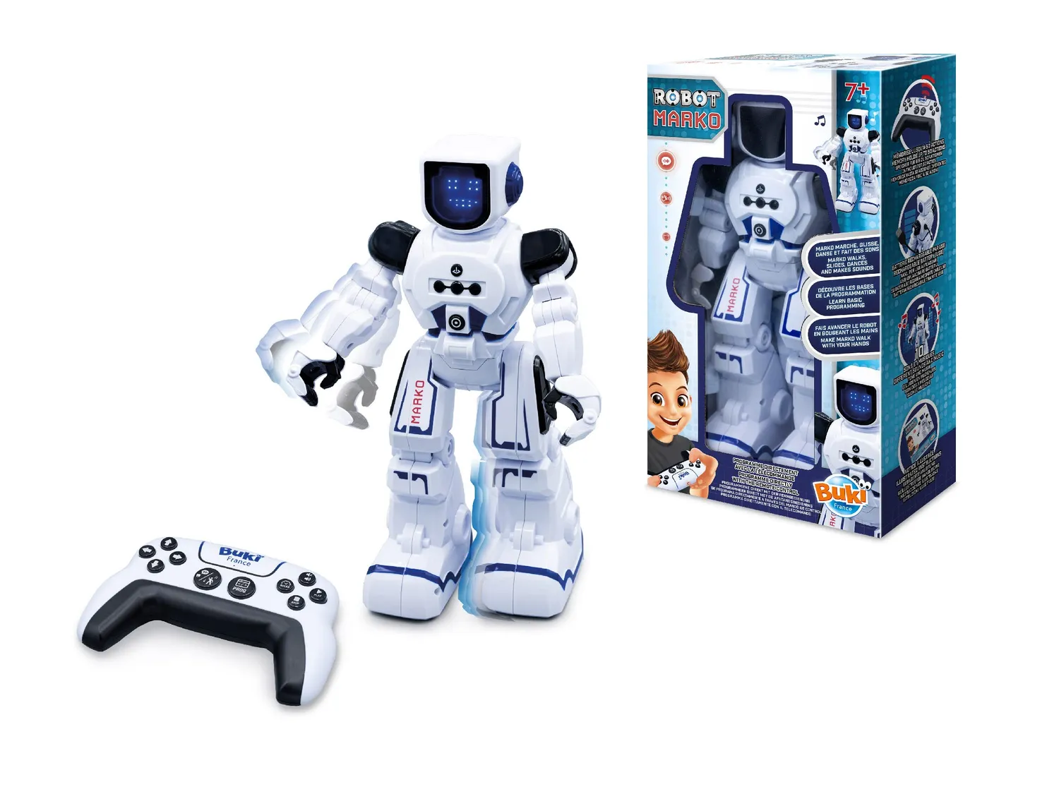 Buki France 7601 Roboter Marko ferngesteuert 20 Funktionen