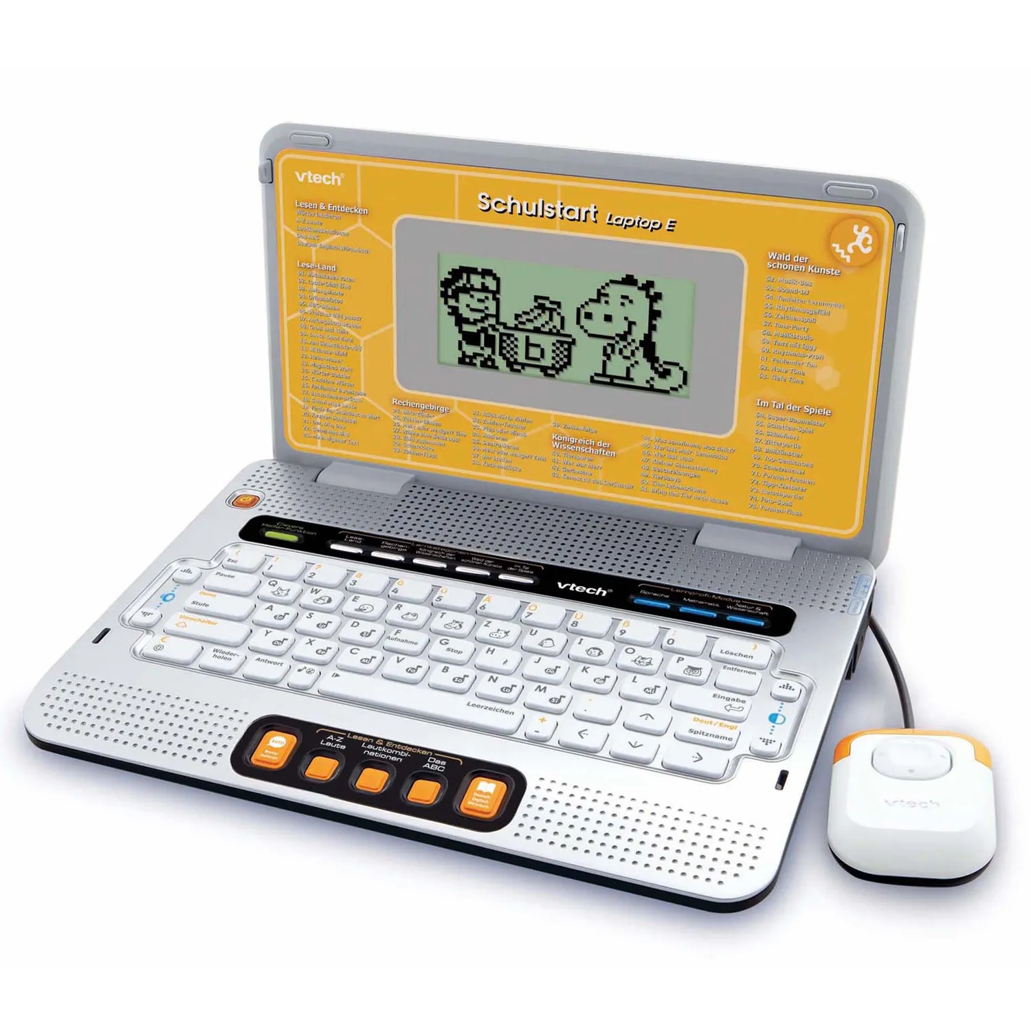 VTech Schulstart Laptop E Kinderlaptop 160 Spiele zweisprachig
