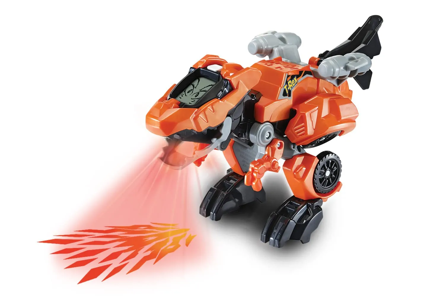VTech Switch and Go Dinos Fire-T-Rex Dino-Auto mit Lichtprojektion