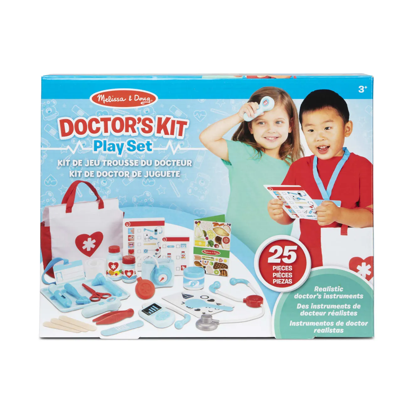 Melissa & Doug Get Well Arztkoffer Spielset 25-teilig