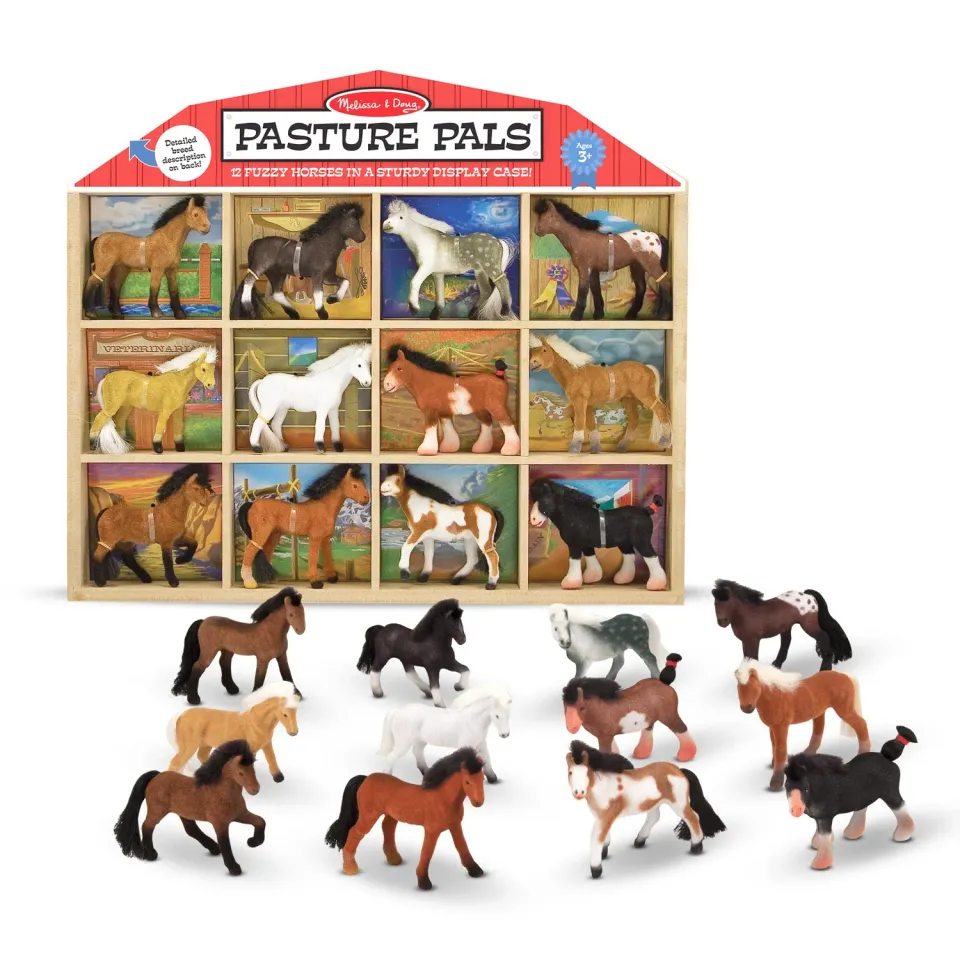 Melissa & Doug Pasture Pals Pferde Spielset 12-tlg