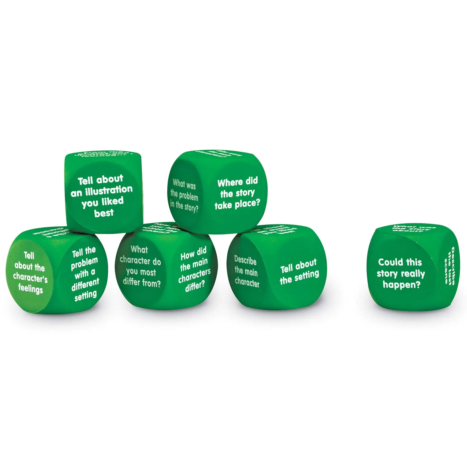 Learning Resources Konversation Bilderwürfel 6er-Set DaZ