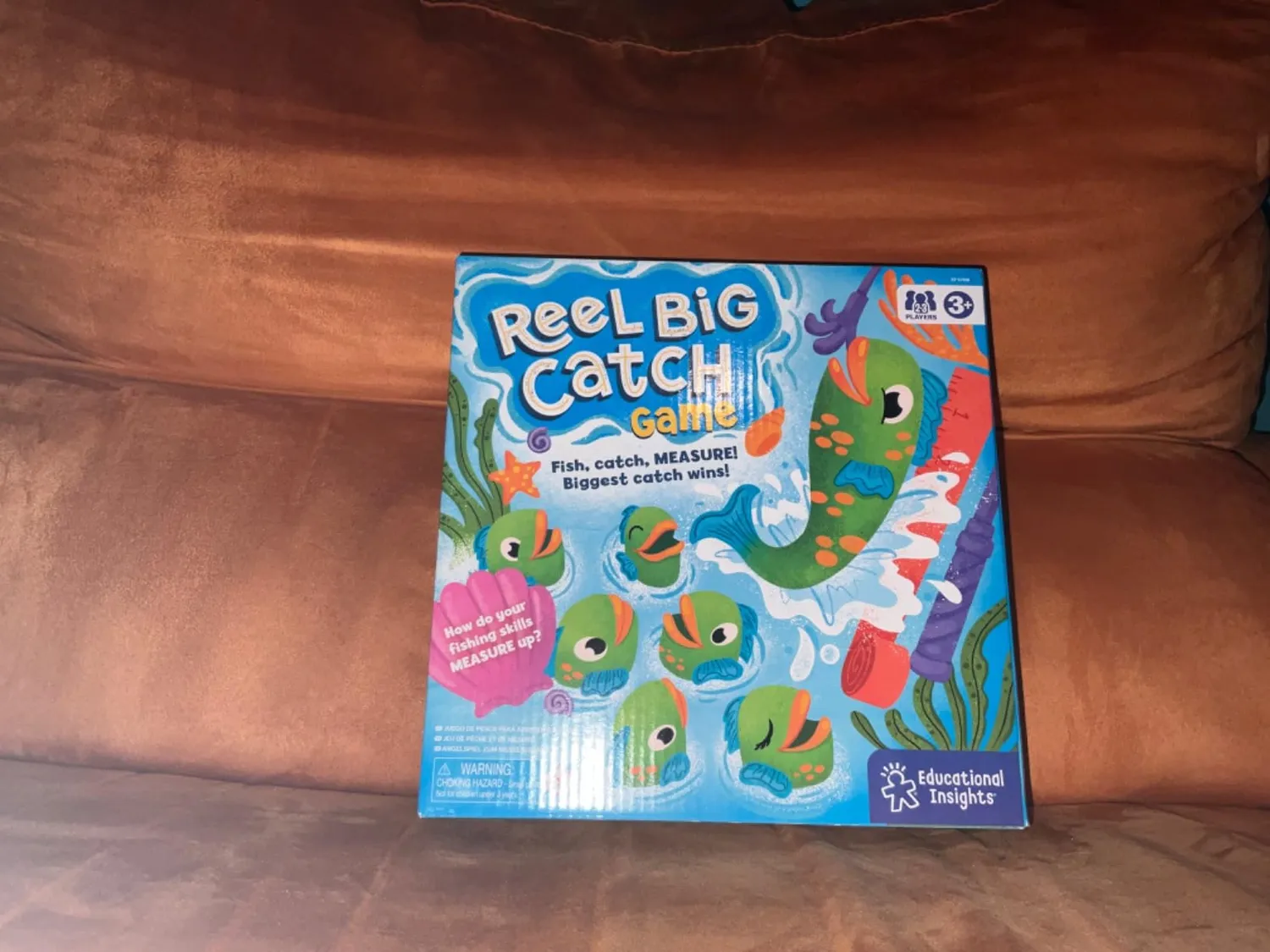Learning Resources Angelspiel Mathe Fische Messen 2-3 Spieler ab 3