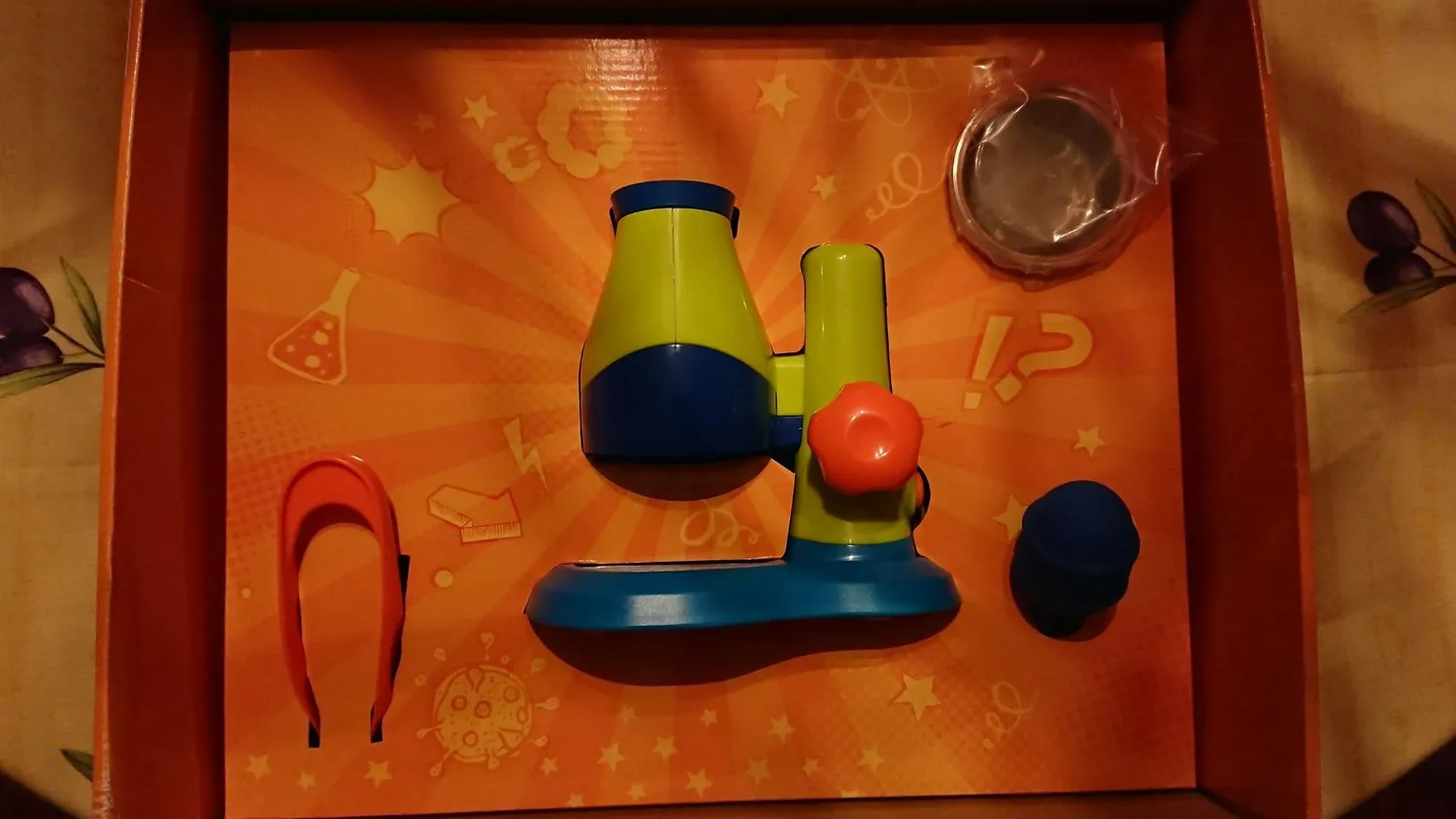 Buki Mini Sciences 9003 Mikroskop Weiß für Kinder ab 4