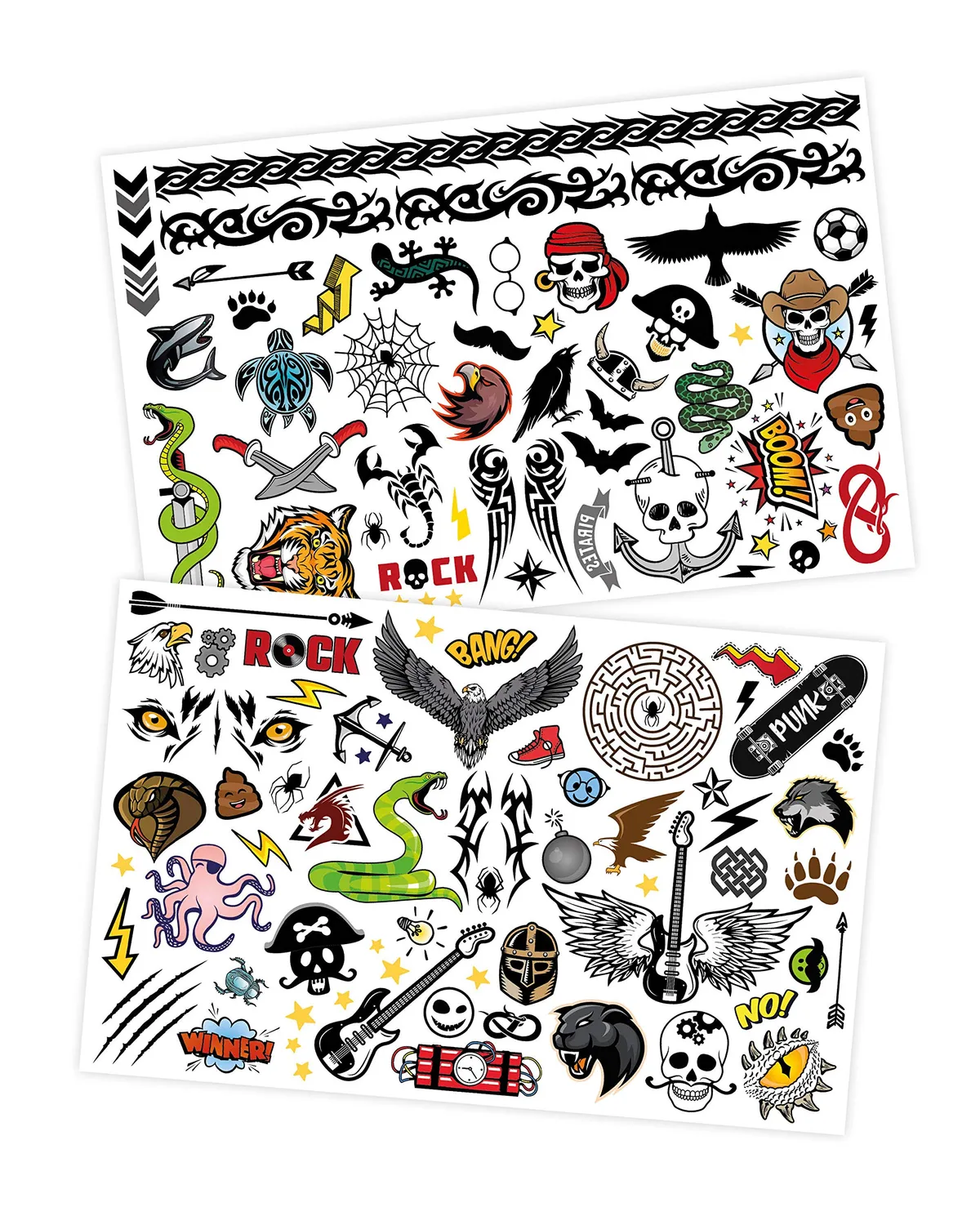 Buki TA006 Tattoos 75 Stück abwaschbar