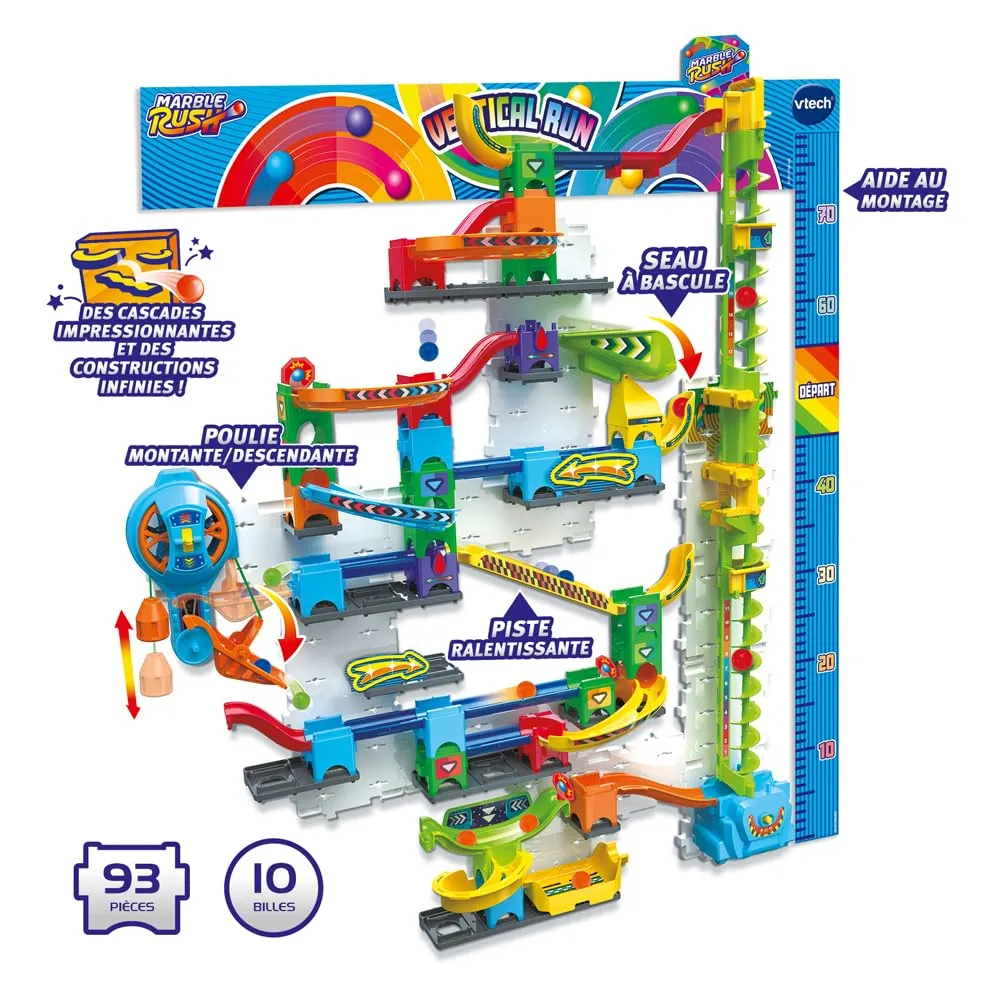 Vtech Marble Rush V100E Kugelbahn Ultimate Vertical Run Vertikal