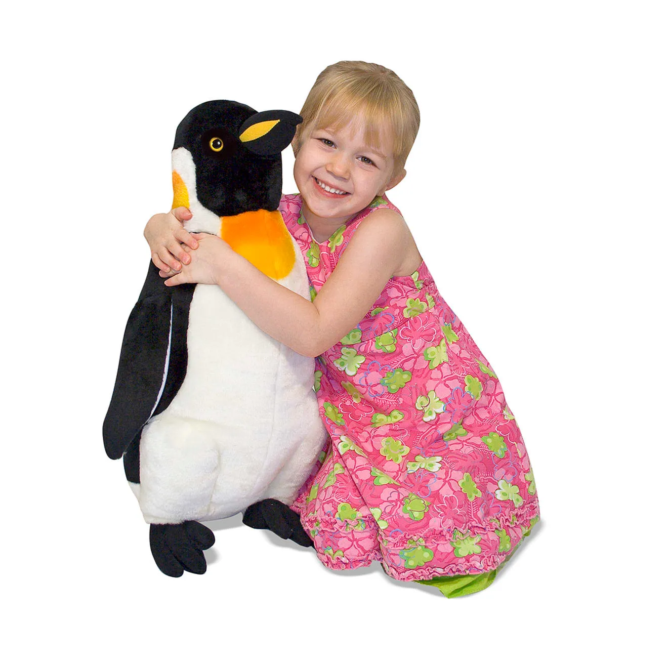 Melissa & Doug Pinguin Kuscheltier Plüschtier groß für Kinder