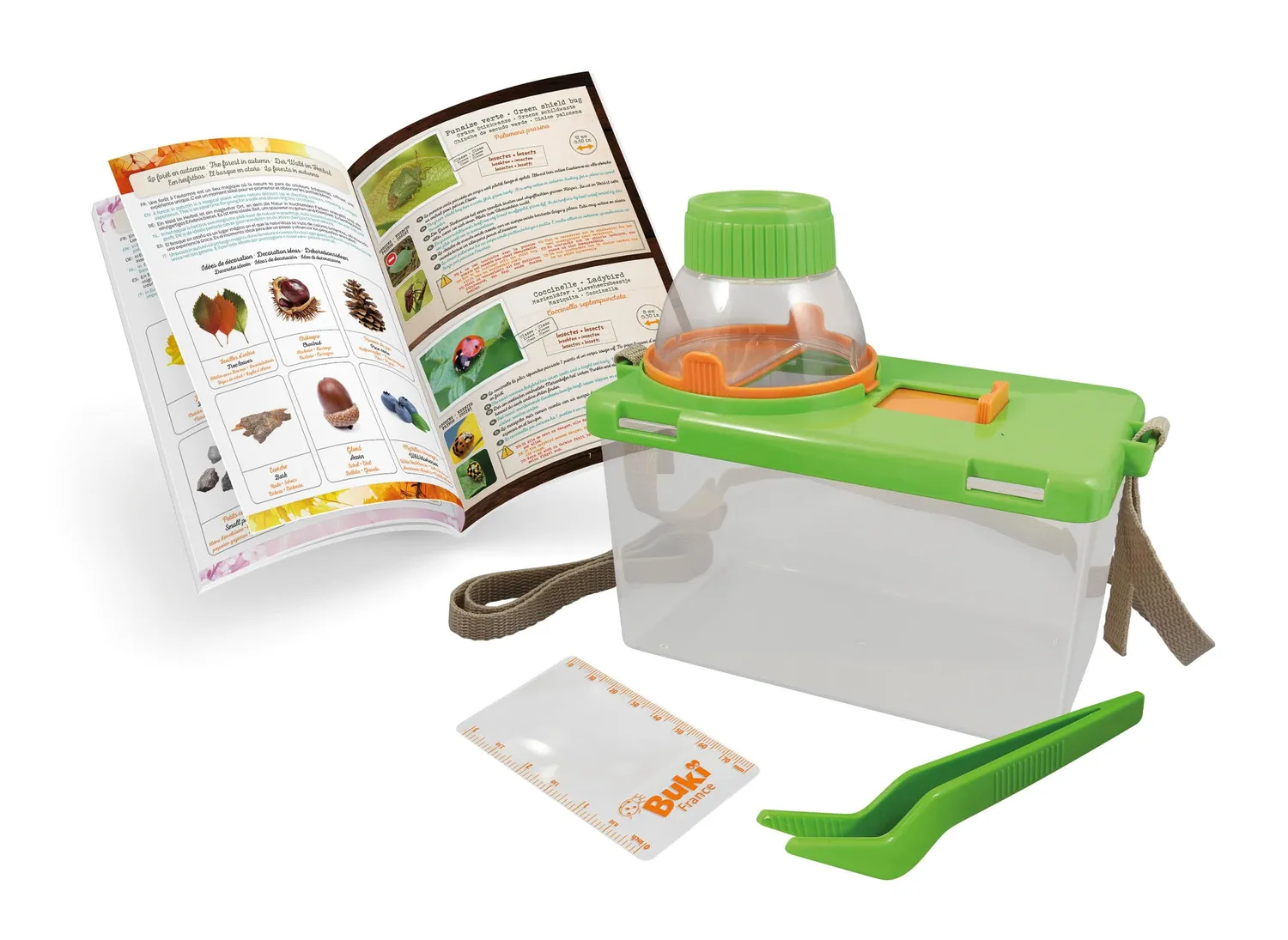 Buki France BL034 Terrarium Experimentierkasten mit Lupen