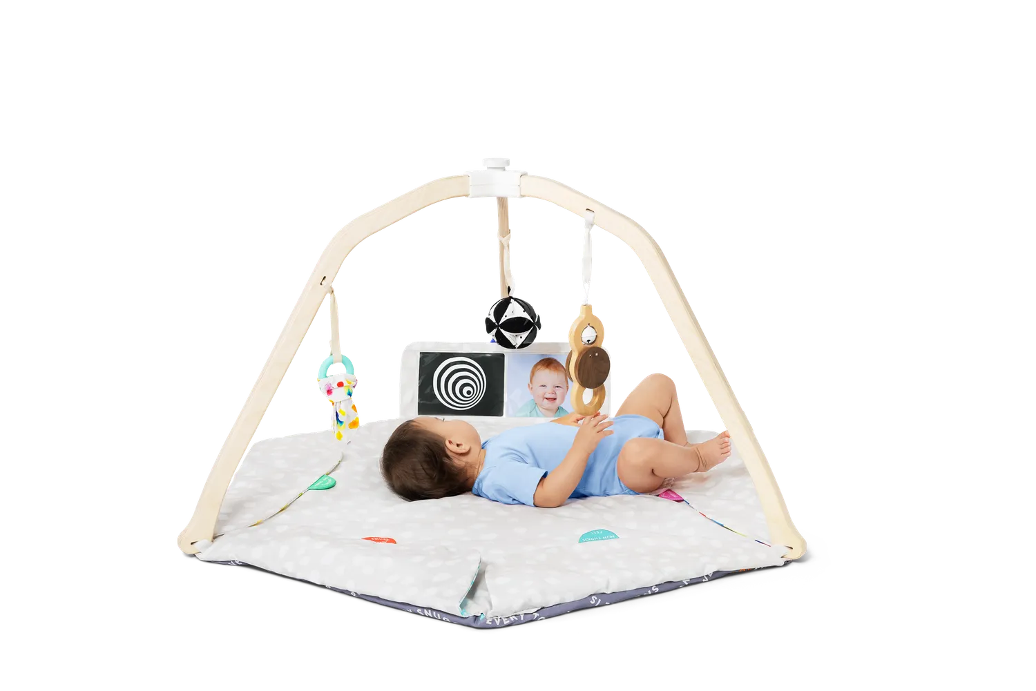 Lovevery Play Gym Babygym Krabbeldecke 5 Zonen Holz