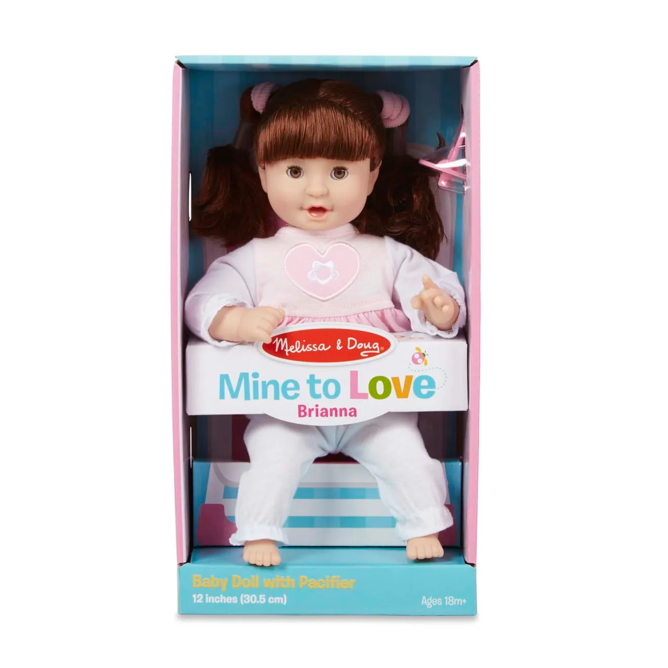 Melissa & Doug Mine to Love Brianna Puppe 30 cm