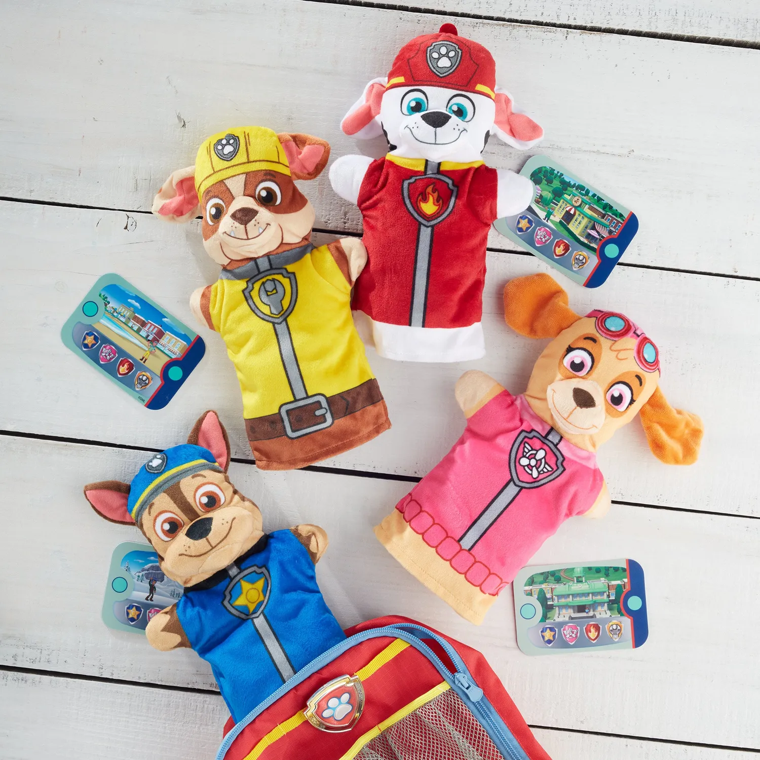 Melissa & Doug PAW Patrol Handpuppen Plüsch 4er-Set